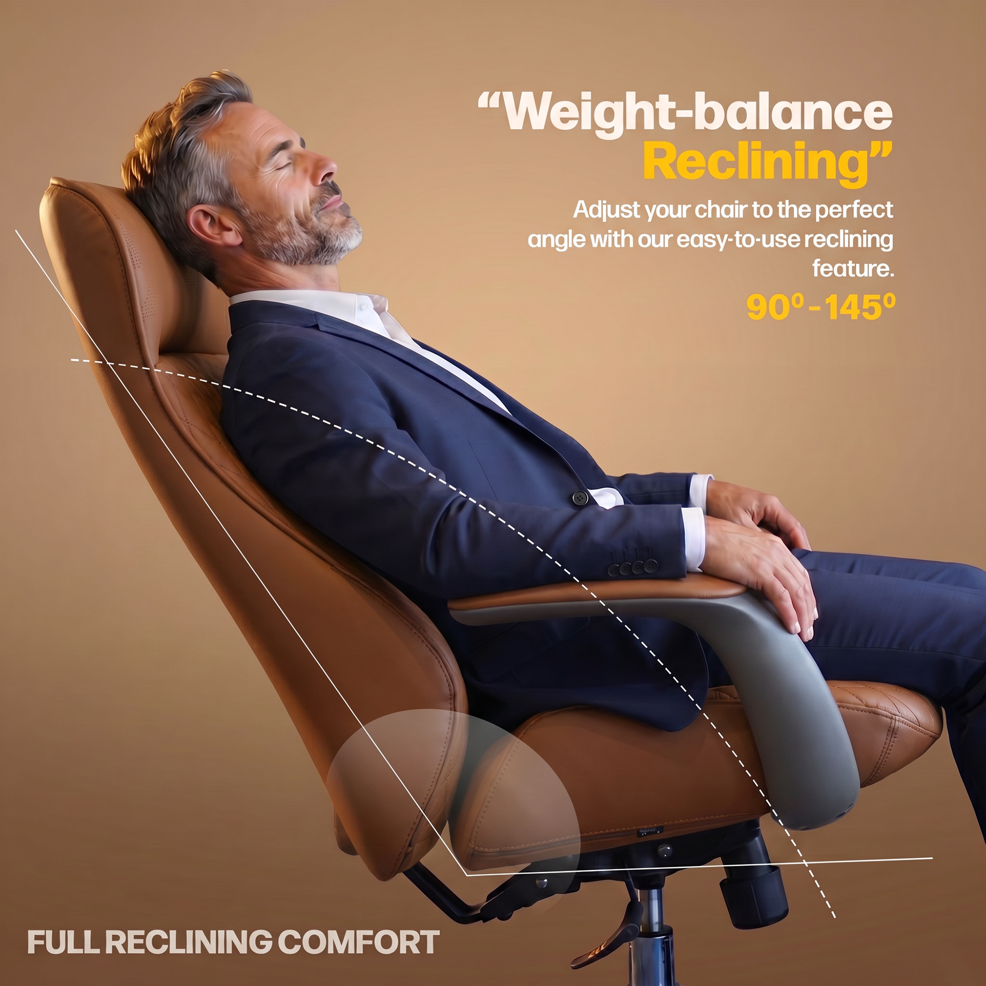 Drogo Levente Premium Ergonomic Office Chair for Work