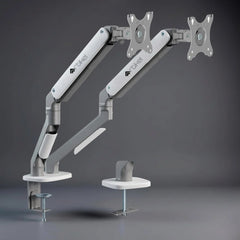 Drogo Monitor Arm VESA Mount with C Clamp Grommet Mounting Base Computer Monitor Stand