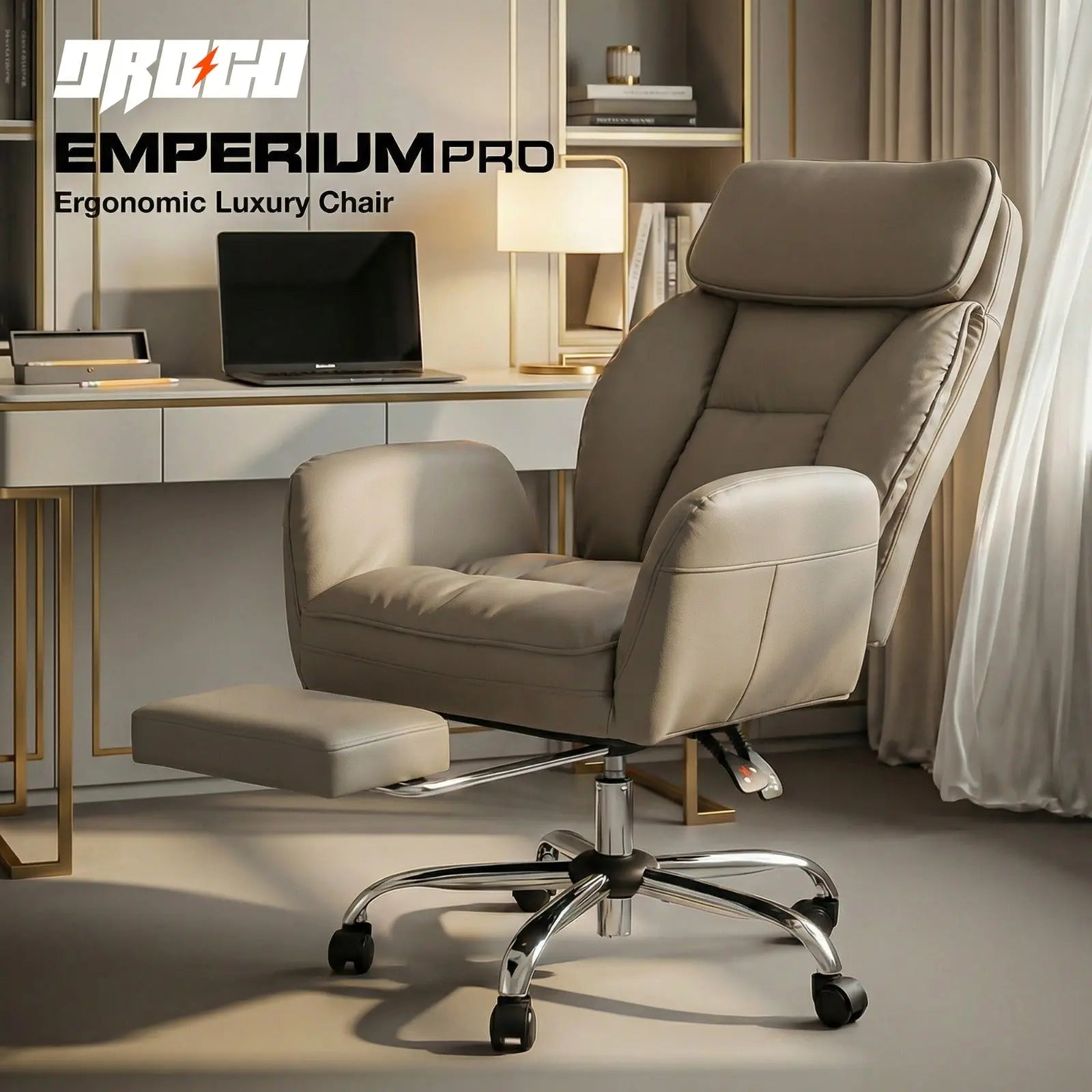 Drogo Emperium Pro Ergonomic Chair for Office and Work From Home Drogo India