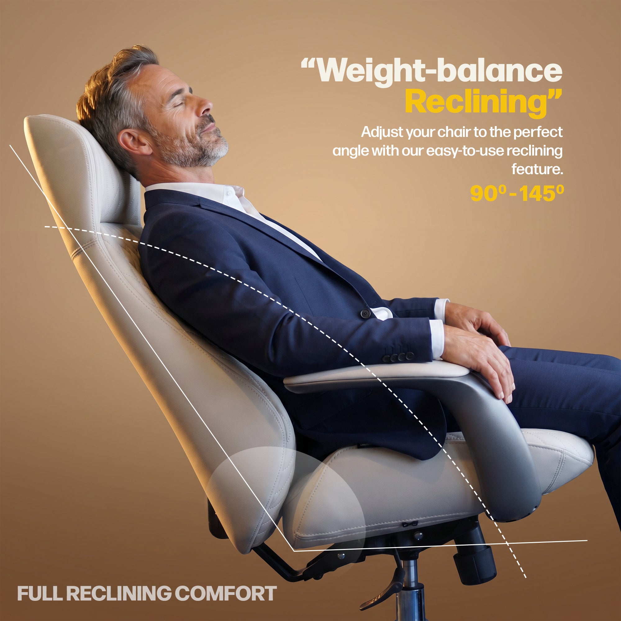 Drogo Levente Premium Ergonomic Office Chair for Work