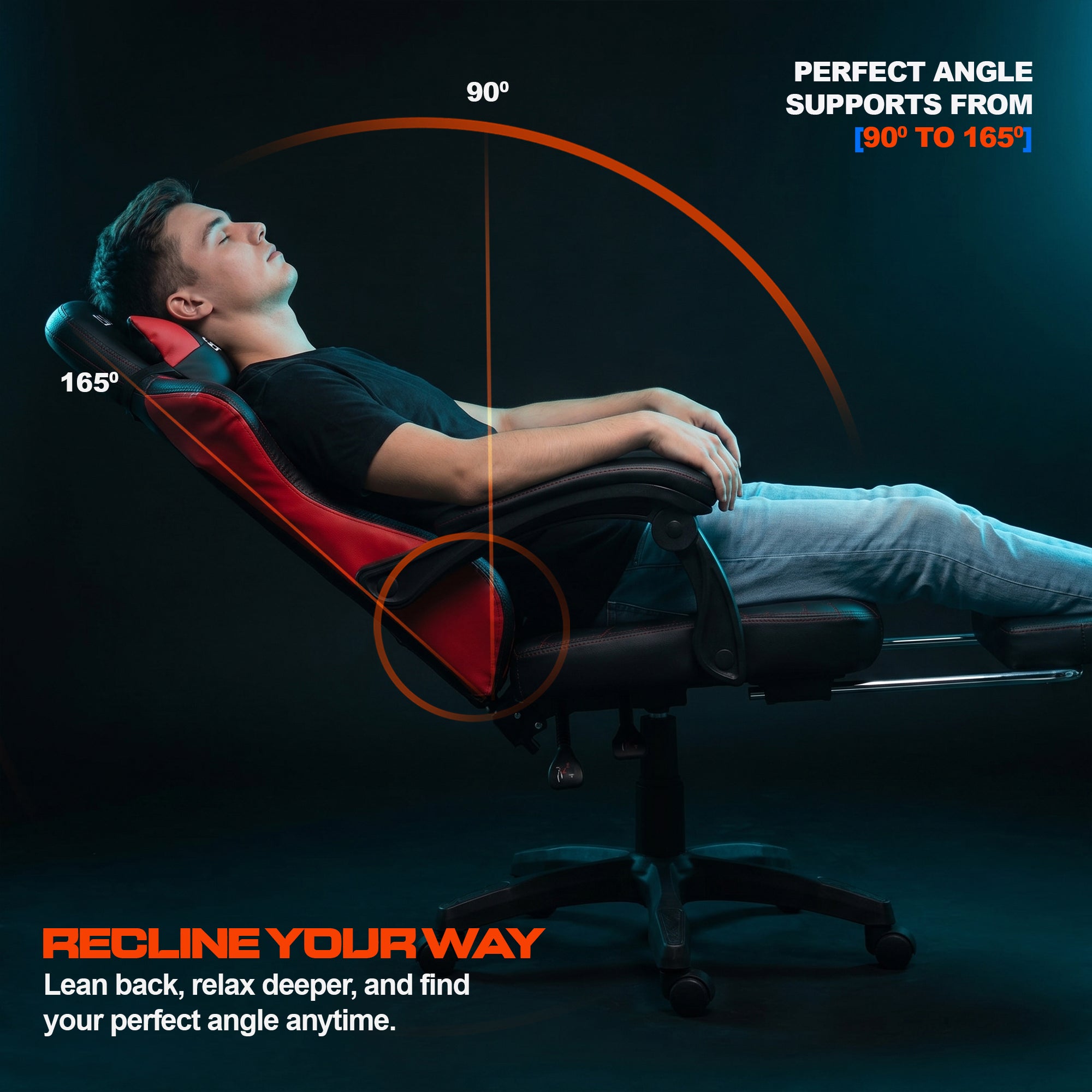 Drogo Pulse Ergonomic Gaming Chair High Back Office Computer Chair