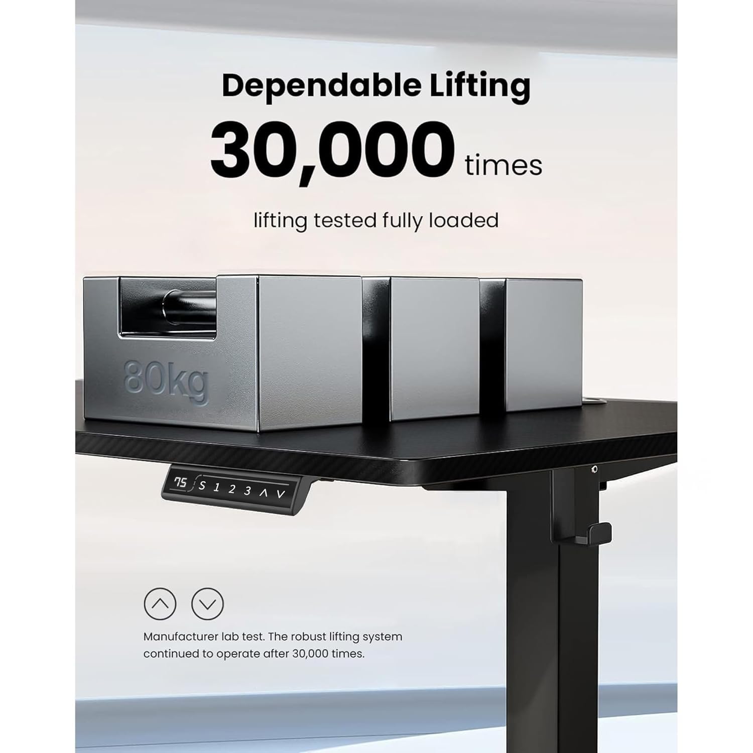 Drogo Artidesk Lite X-Large Electric Height Adjustable Table for Office & Home (160x75cm)