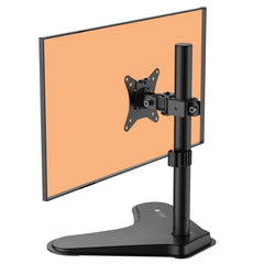 Drogo Single Monitor Desk Mount Height-Adjustable Heavy-Duty Arm Cable Management