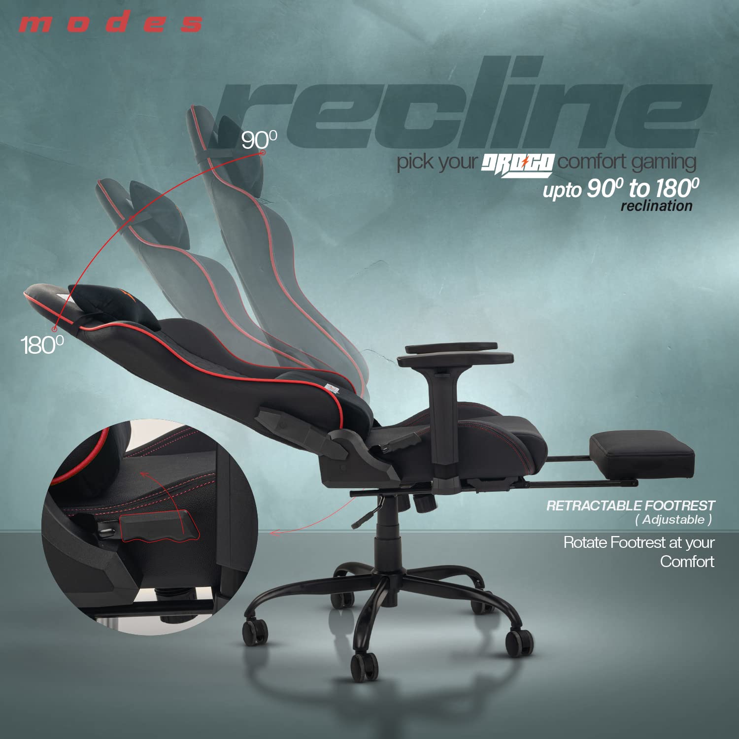 Sharper image foldable online gaming chair