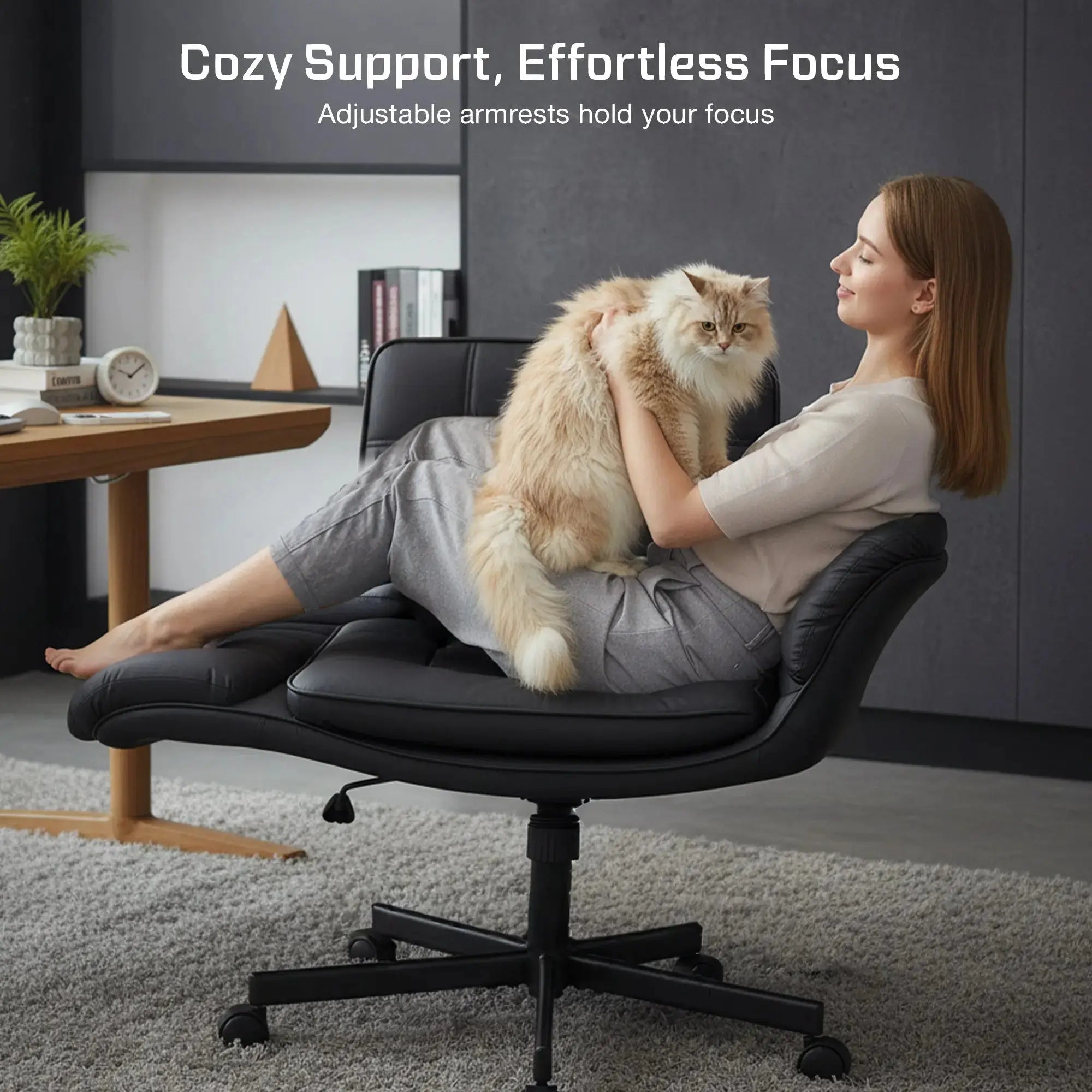 Zen Atora Ergonomic Cross-Legged Chair Drogo India