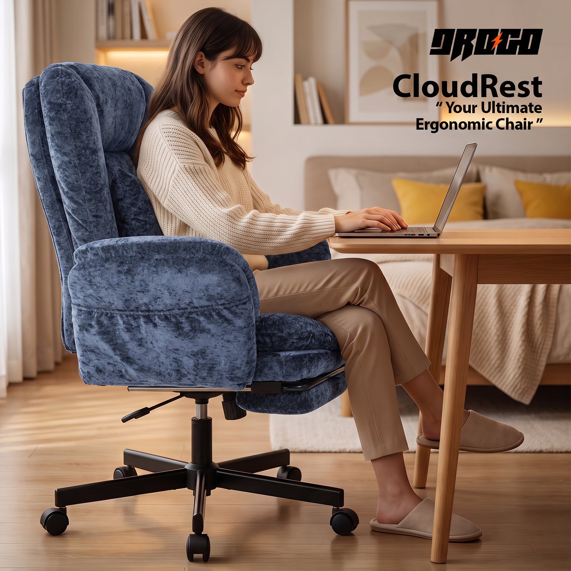 office chair with lumbar support.