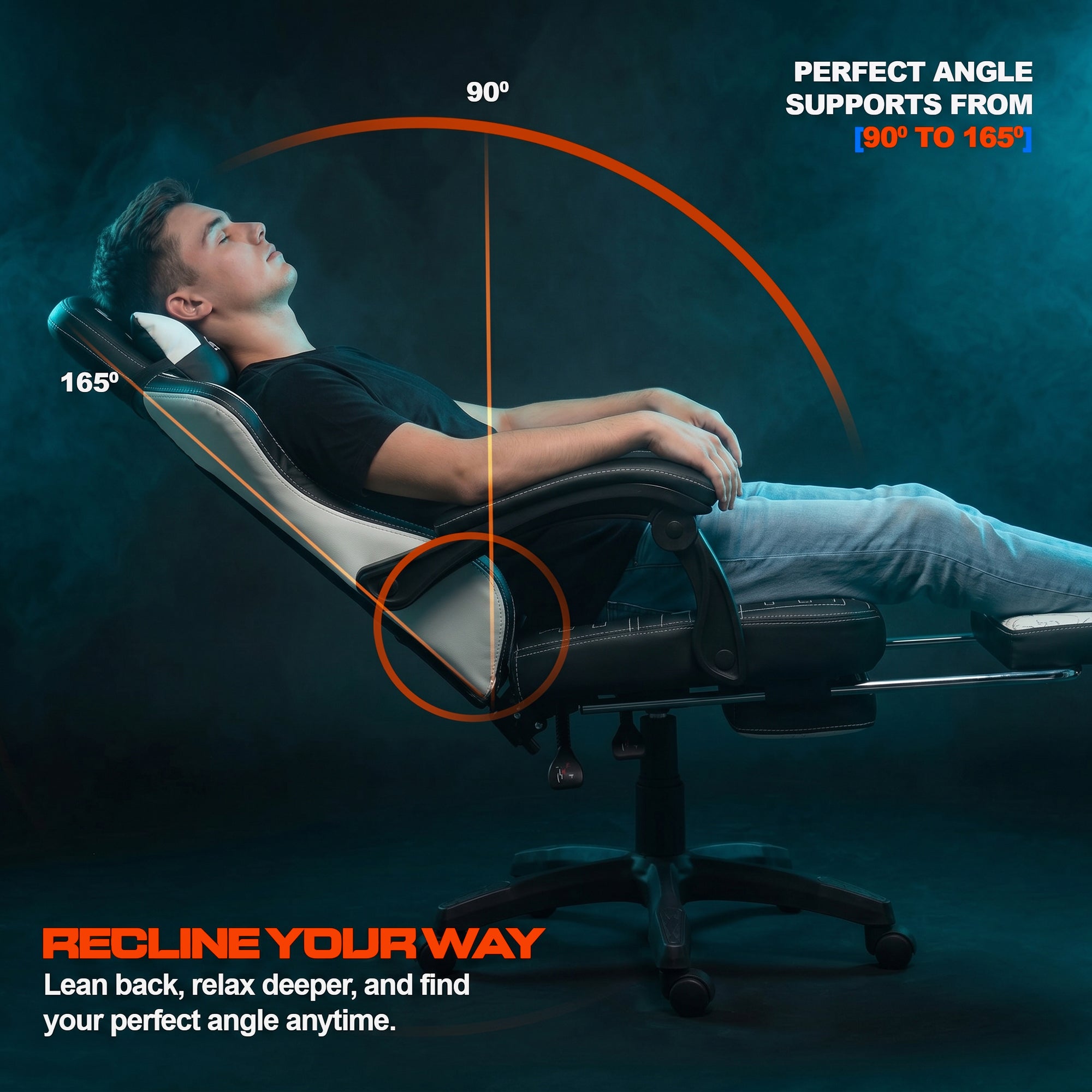 Drogo Pulse Ergonomic Gaming Chair High Back Office Computer Chair