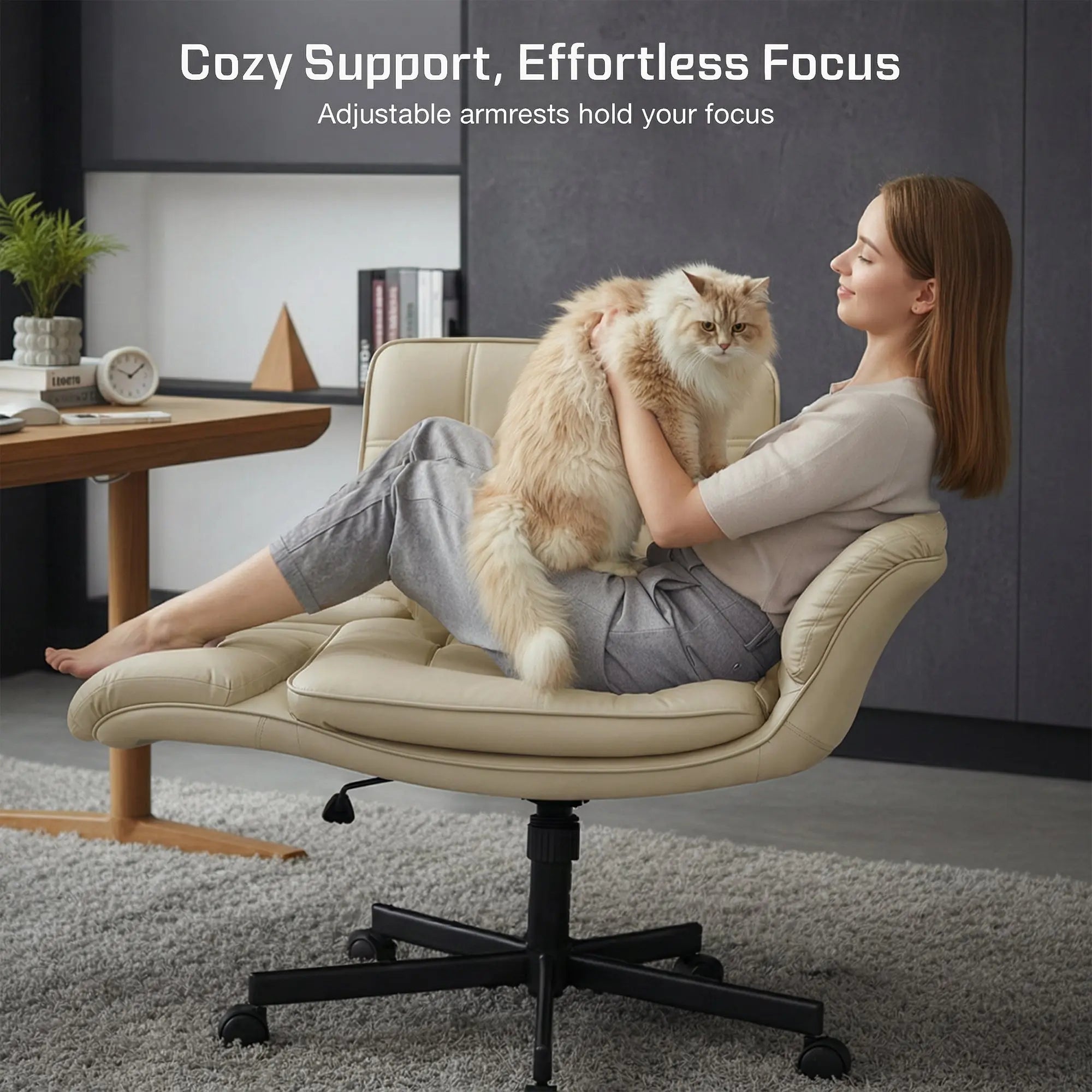 Zen Atora Ergonomic Cross-Legged Chair Drogo India