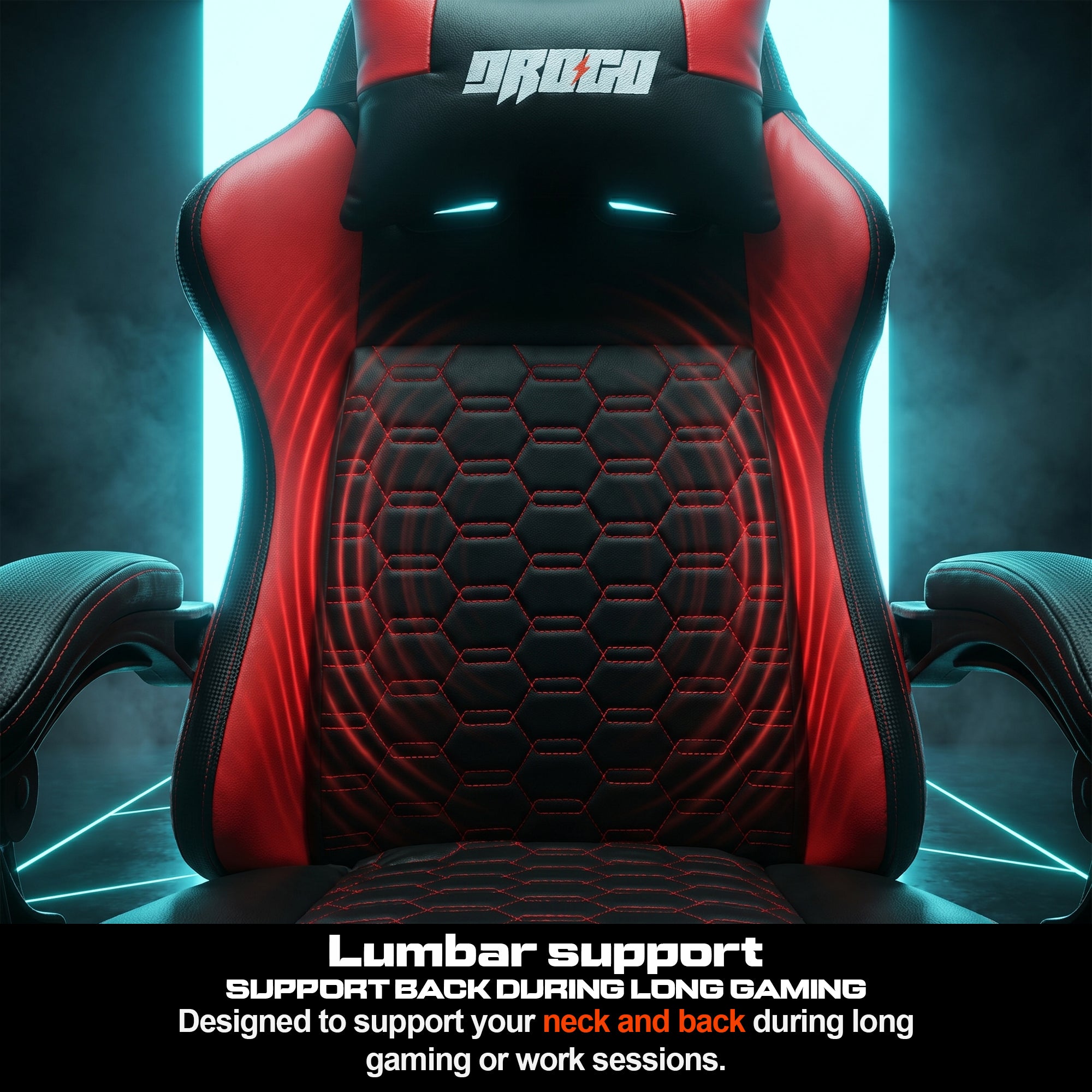 Drogo Pulse Ergonomic Gaming Chair High Back Office Computer Chair