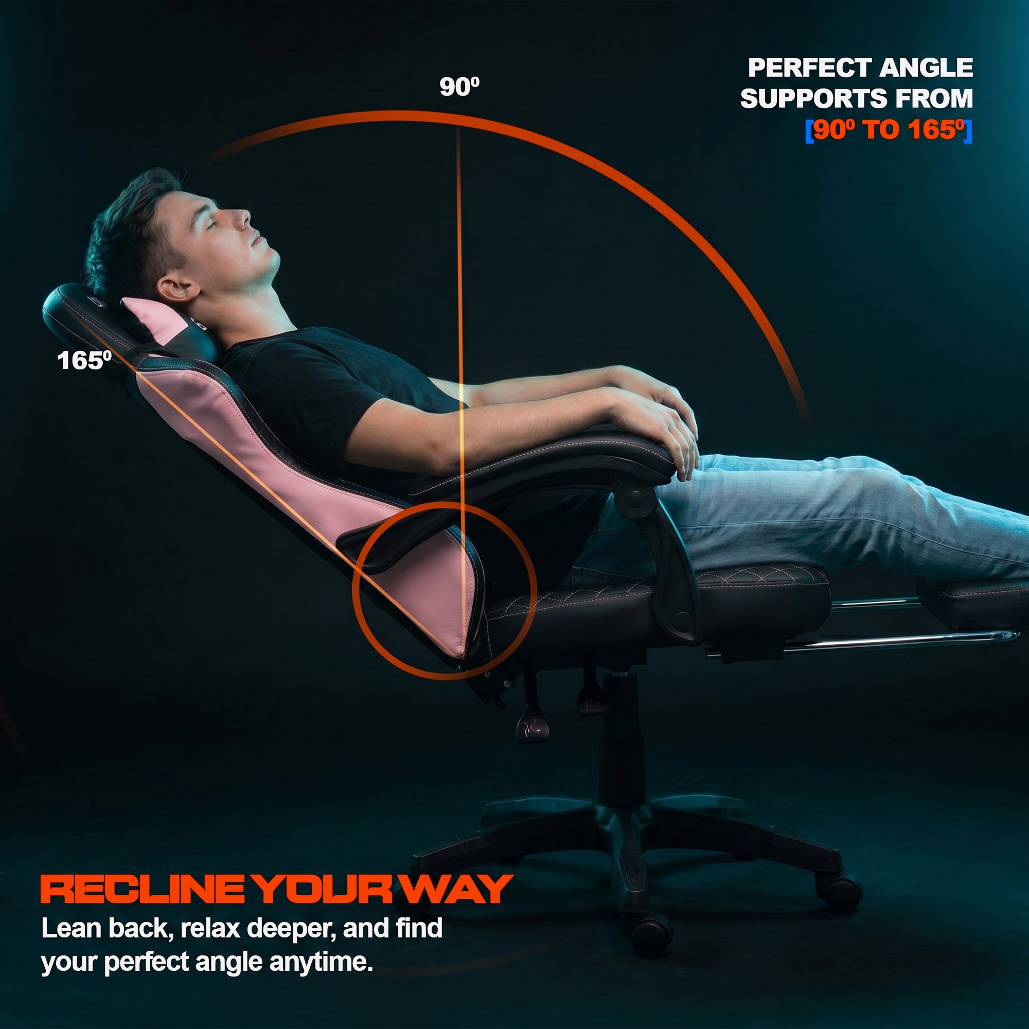Drogo Pulse Ergonomic Gaming Chair High Back Office Computer Chair