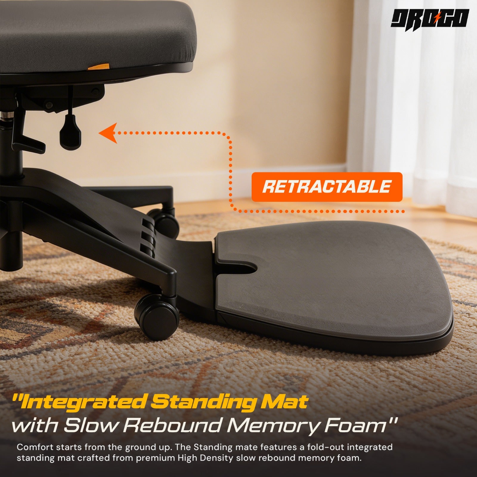 Drogo Stance Ergonomic Standing Mat Chair