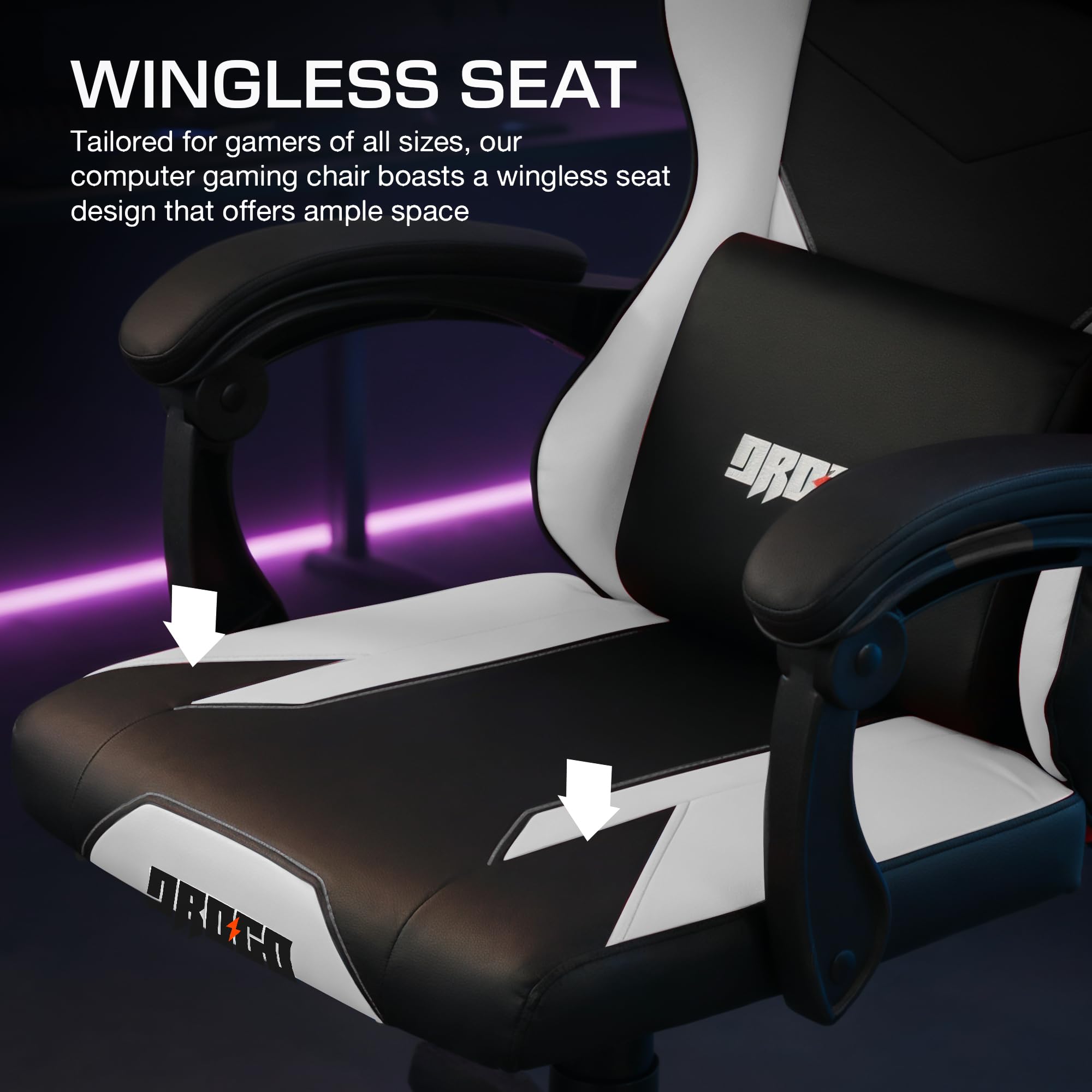 Drogo Auro X1 Ergonomic Gaming Chair with Premium PU Leather Fabric