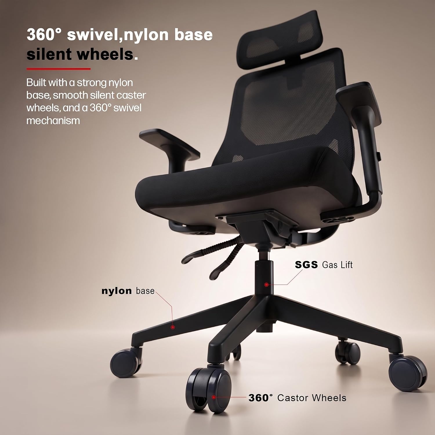 office chair with memory foam seat