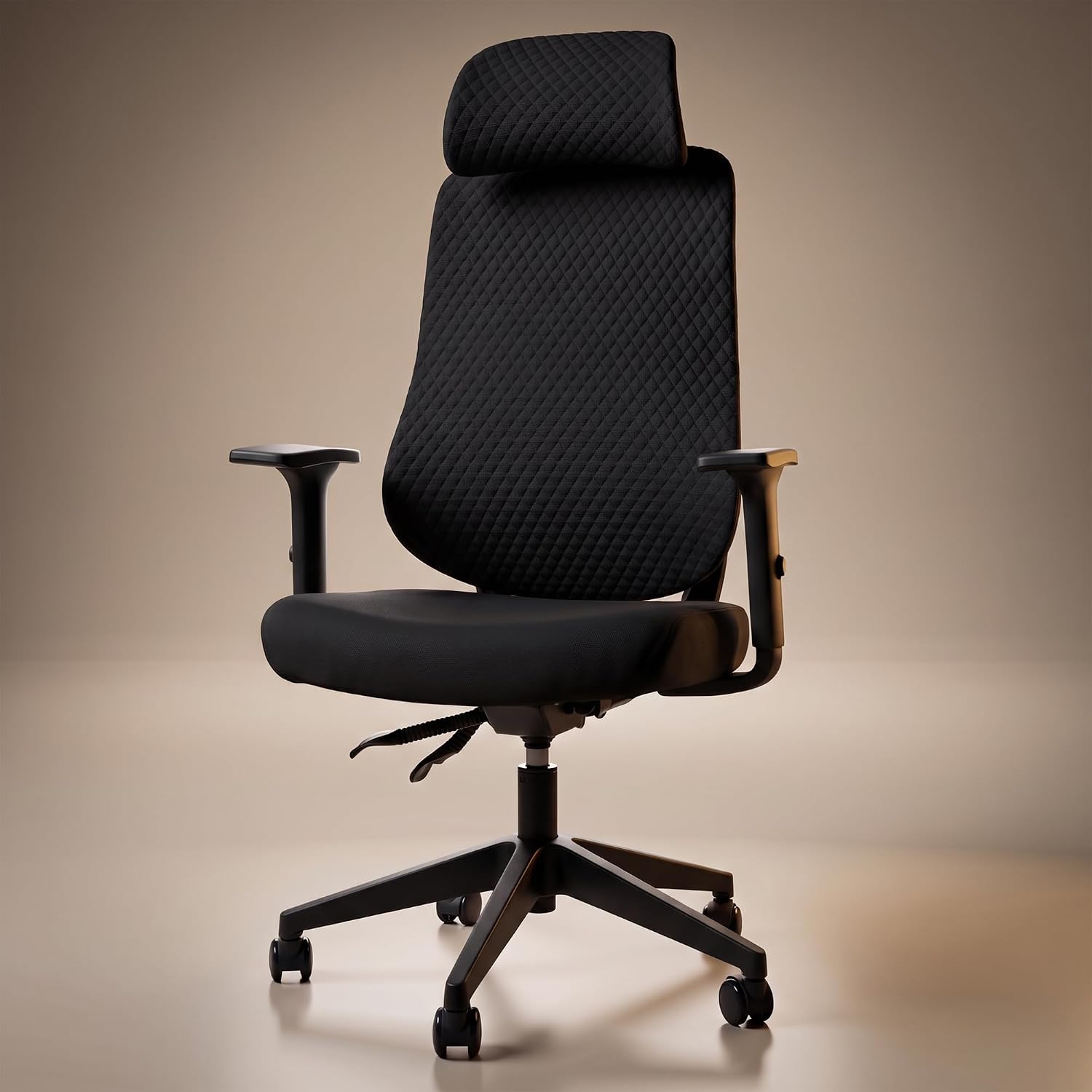 office chair with flip up armrests