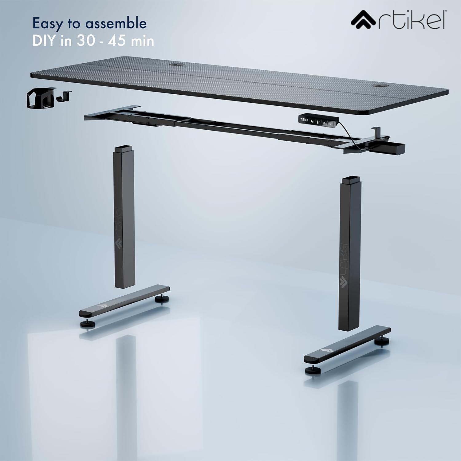 Drogo Eco Electric Height Adjustable Table for Office Work Drogo