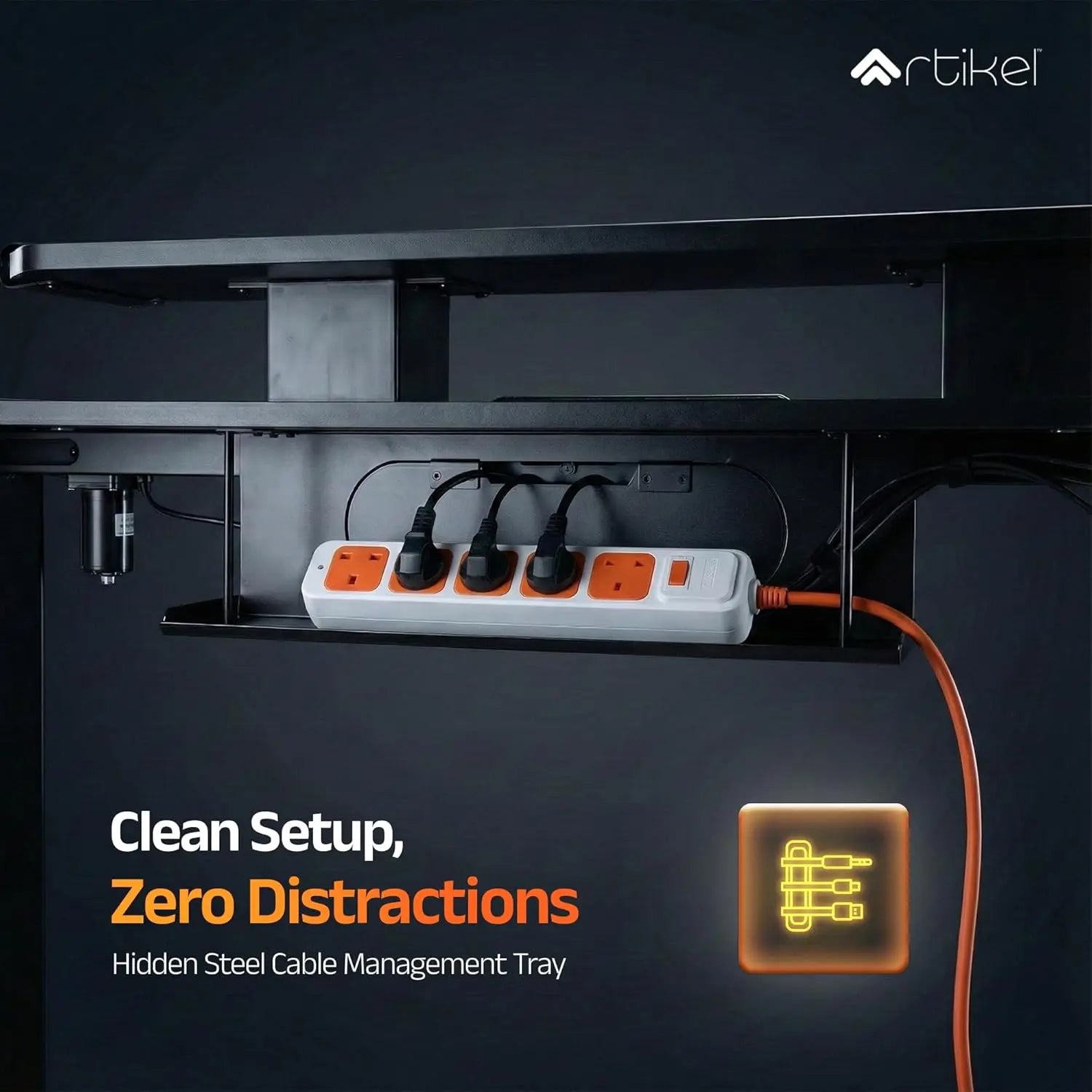 Drogo Phantom Electric Height Adjustable Gaming Table for Home & Office Drogo India