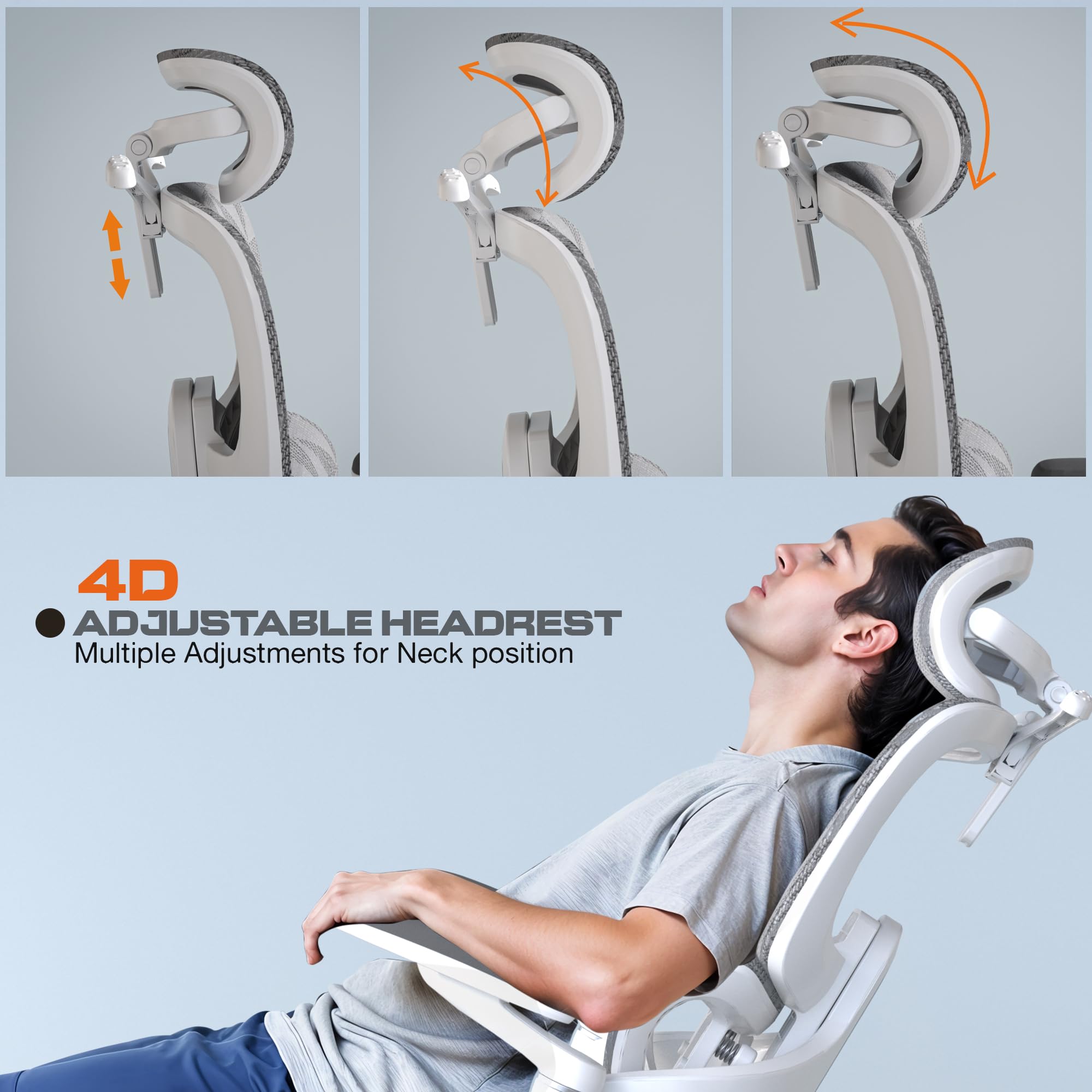 Drogo Evo Lounge Office Chair for Work from Home, Ergonomic Computer Chair