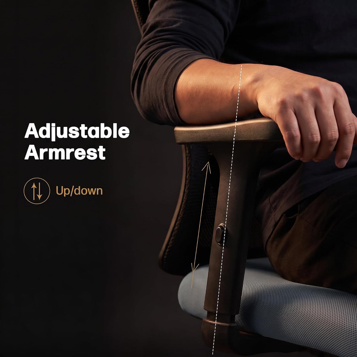office chair with lumbar support