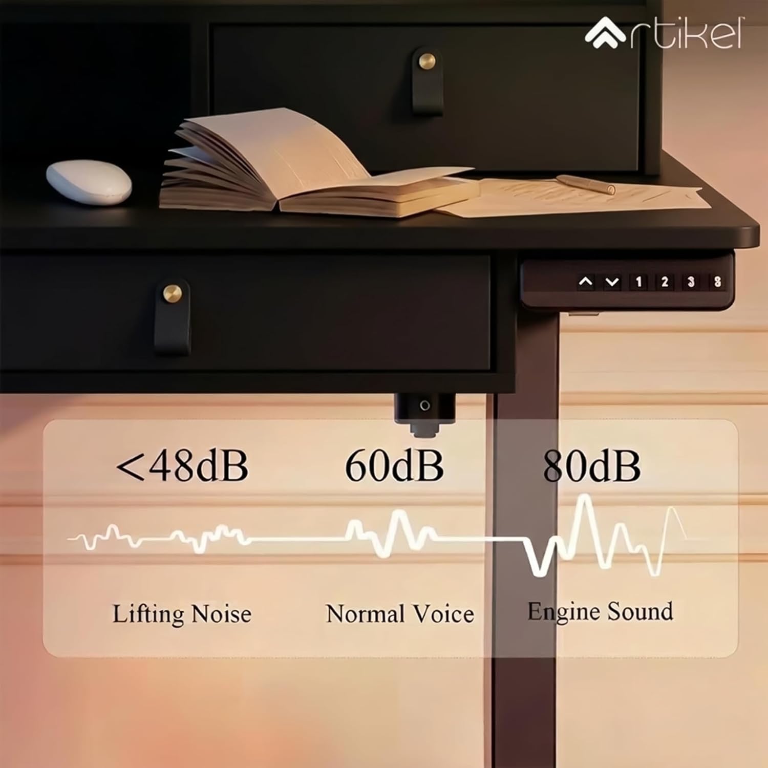 Drogo Valor Electric Height Adjustable Standing Desk