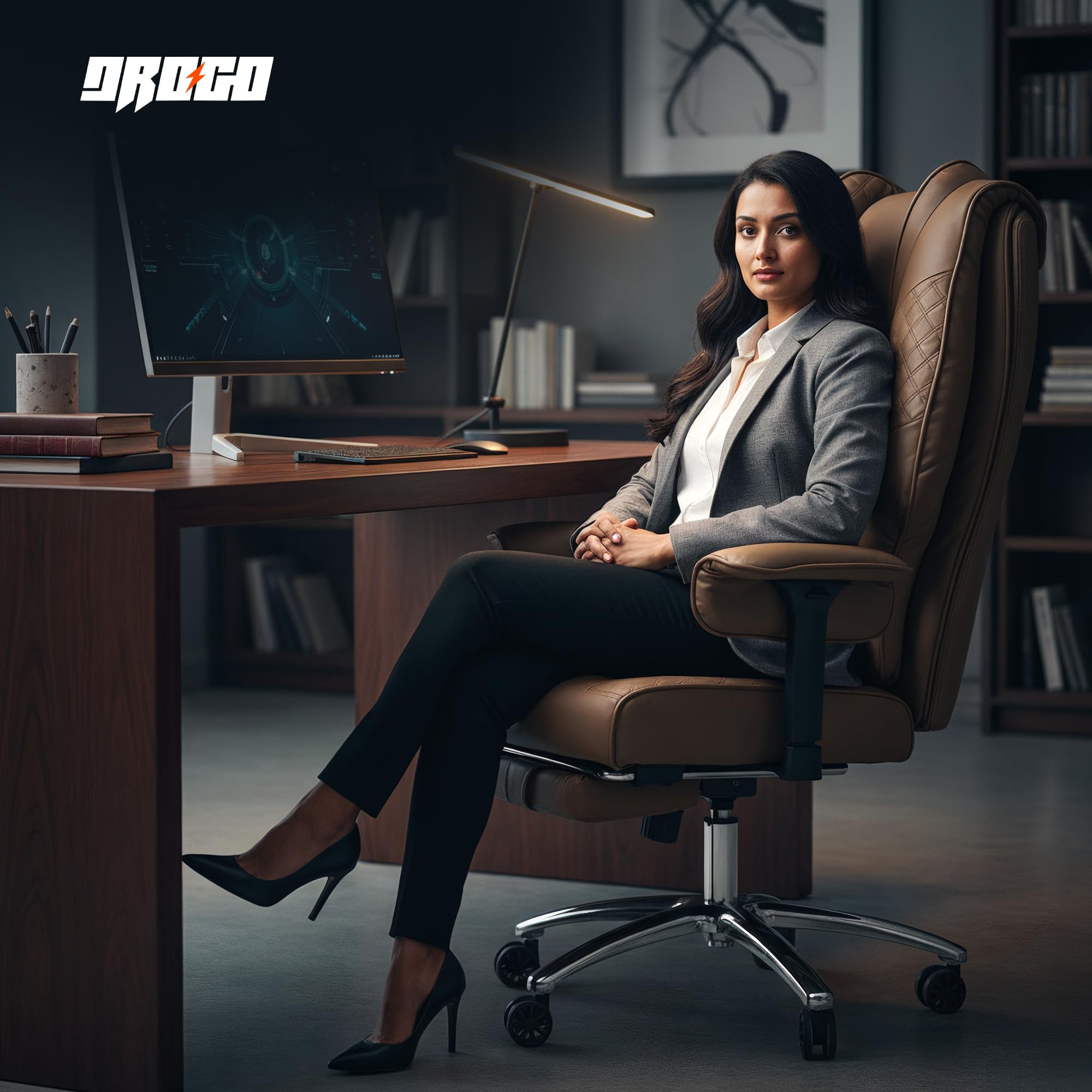 Drogo Monarch Pro Ergonomic Executive Chair for Work from Home