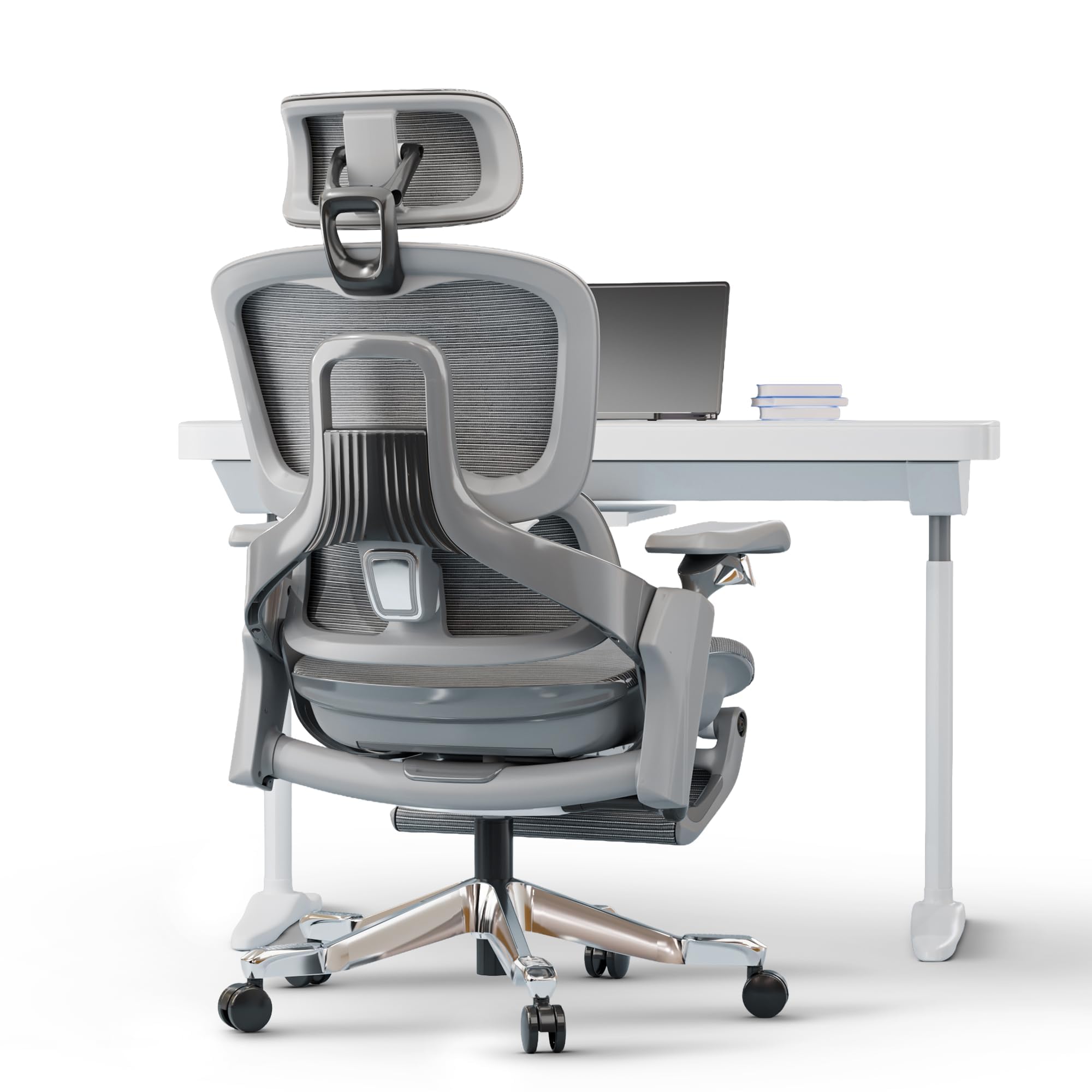 Drogo Ergo Flow Ergonomic Office Chair with Dynamic Lumbar Support & 3D Headrest