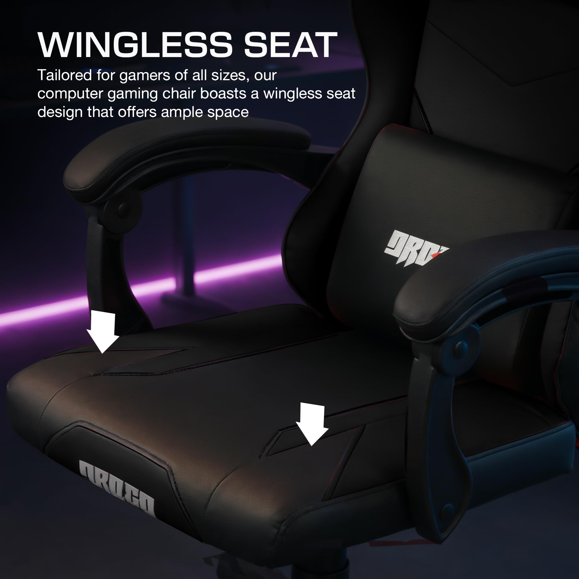 Drogo Auro X1 Ergonomic Gaming Chair with Premium PU Leather Fabric