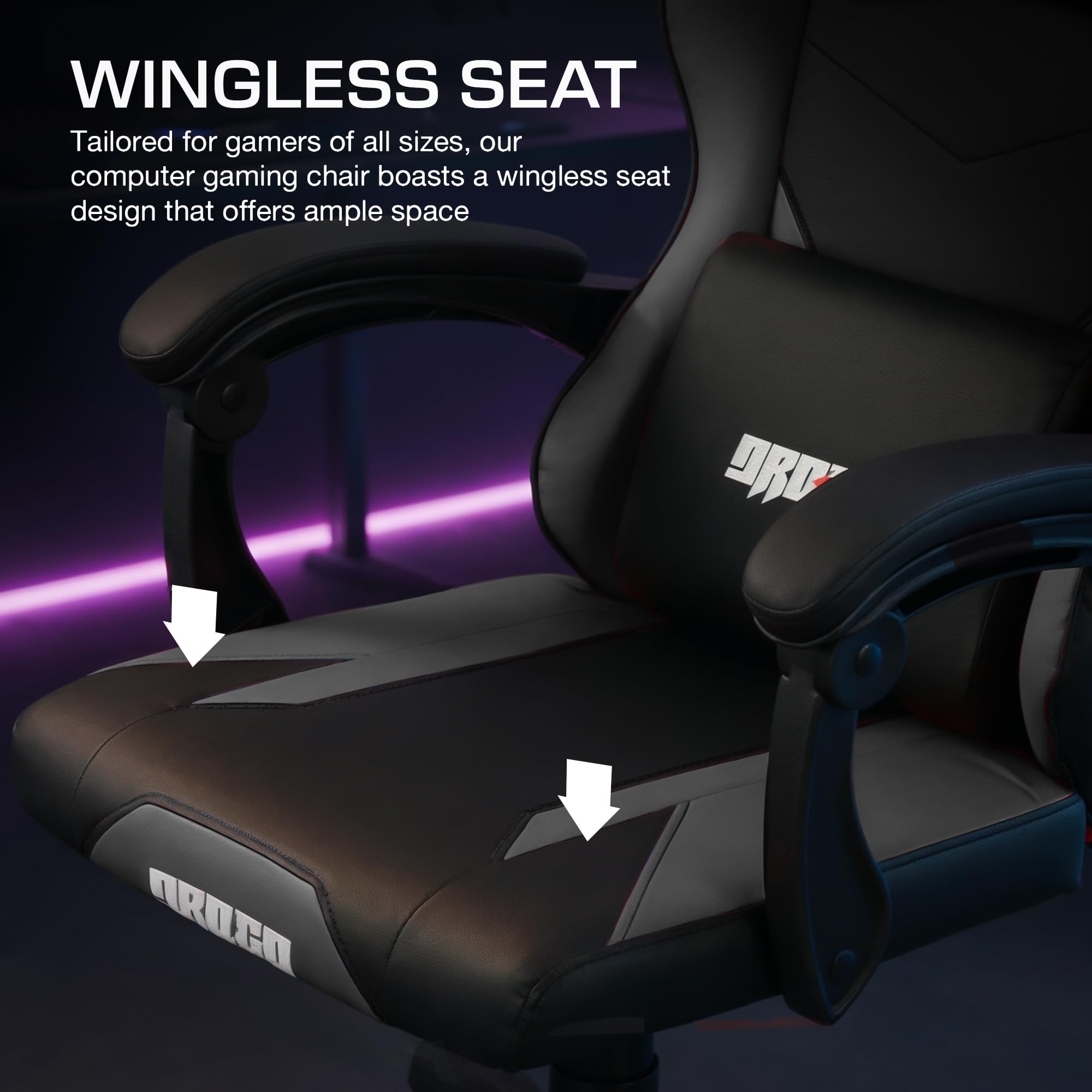 Drogo Auro X1 Ergonomic Gaming Chair with Premium PU Leather Fabric