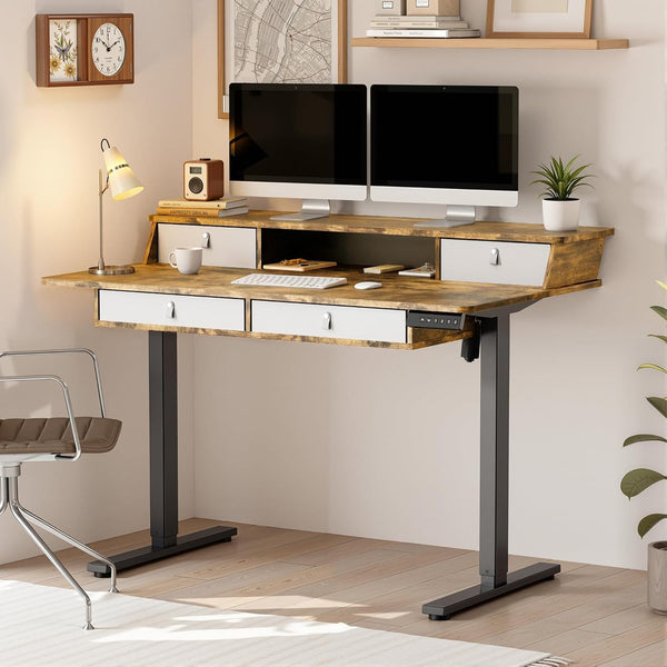 Drogo Valor Electric Height Adjustable Standing Desk (120 * 69CM)