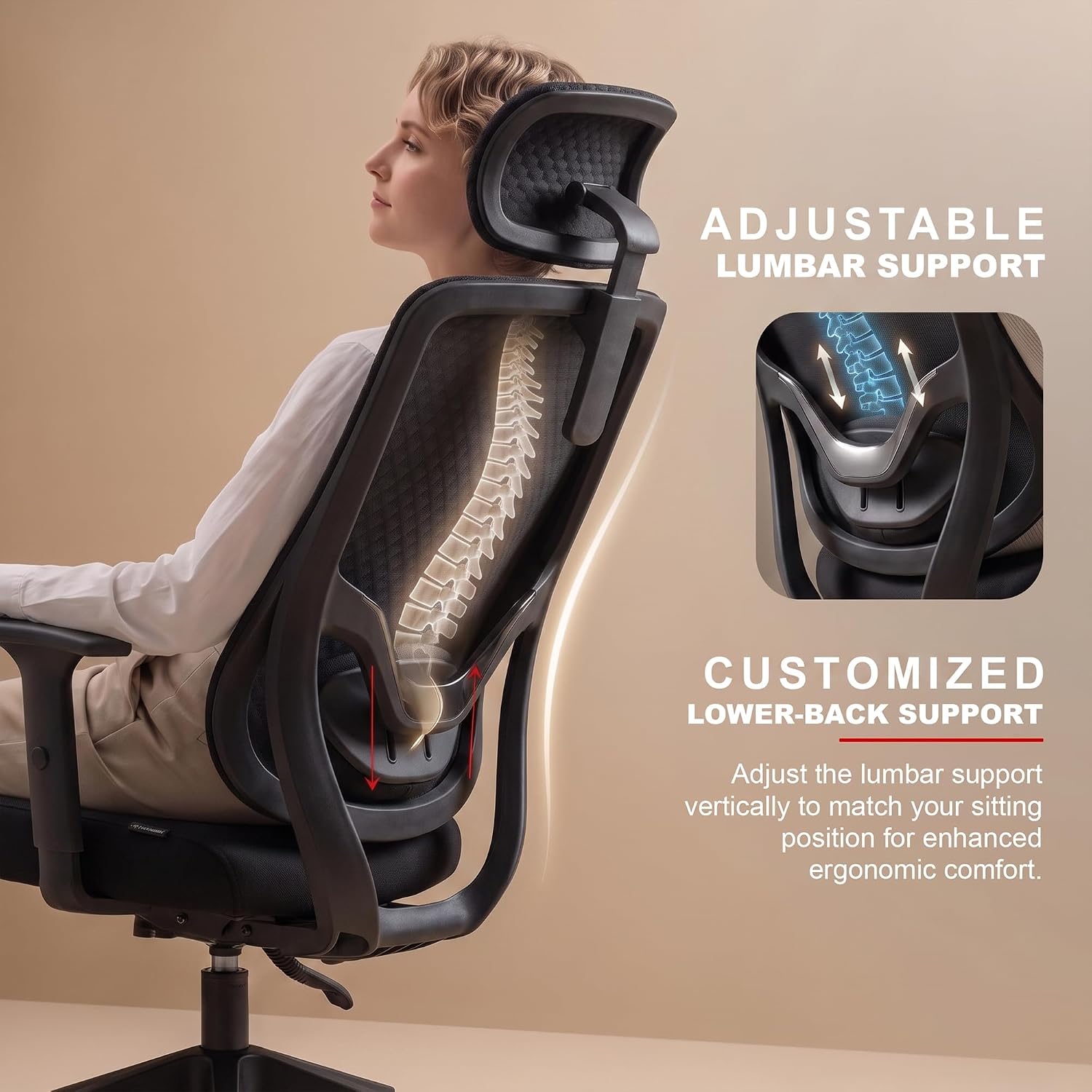 high back executive chair