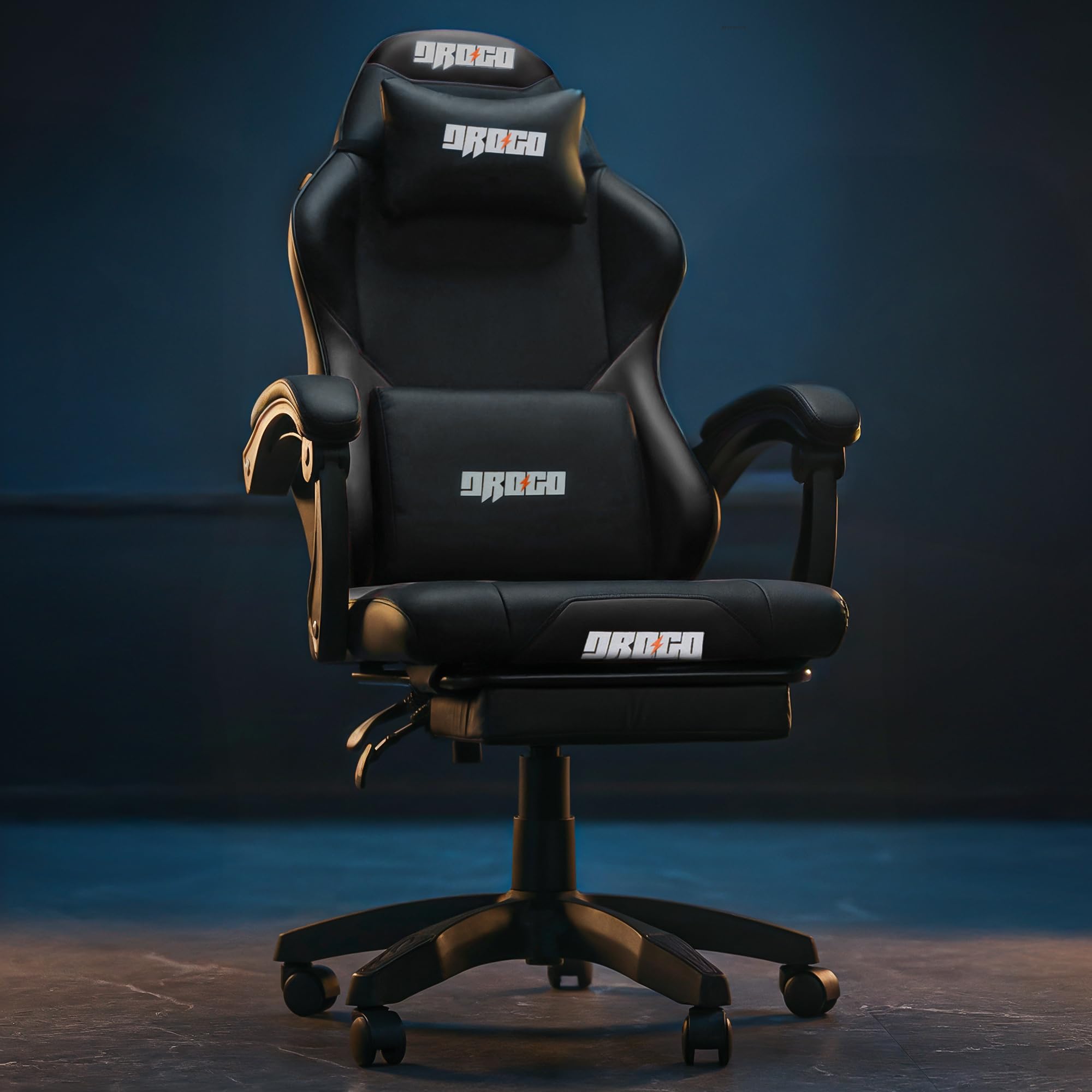 Drogo Auro X1 Ergonomic Gaming Chair with Premium PU Leather Fabric