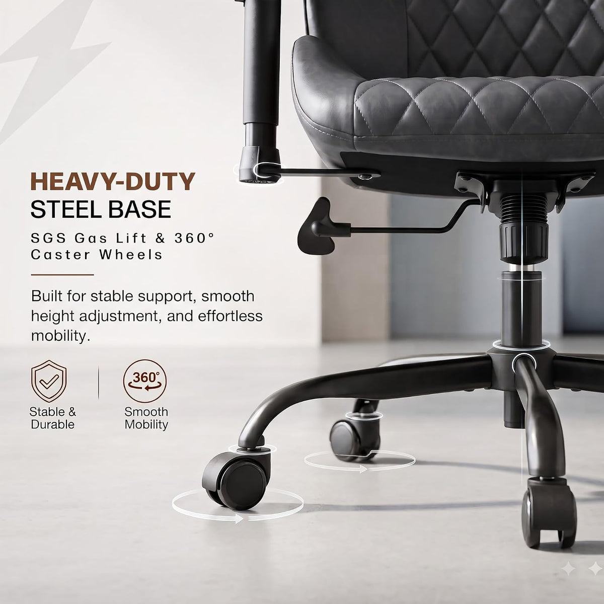 office chair with lumbar support