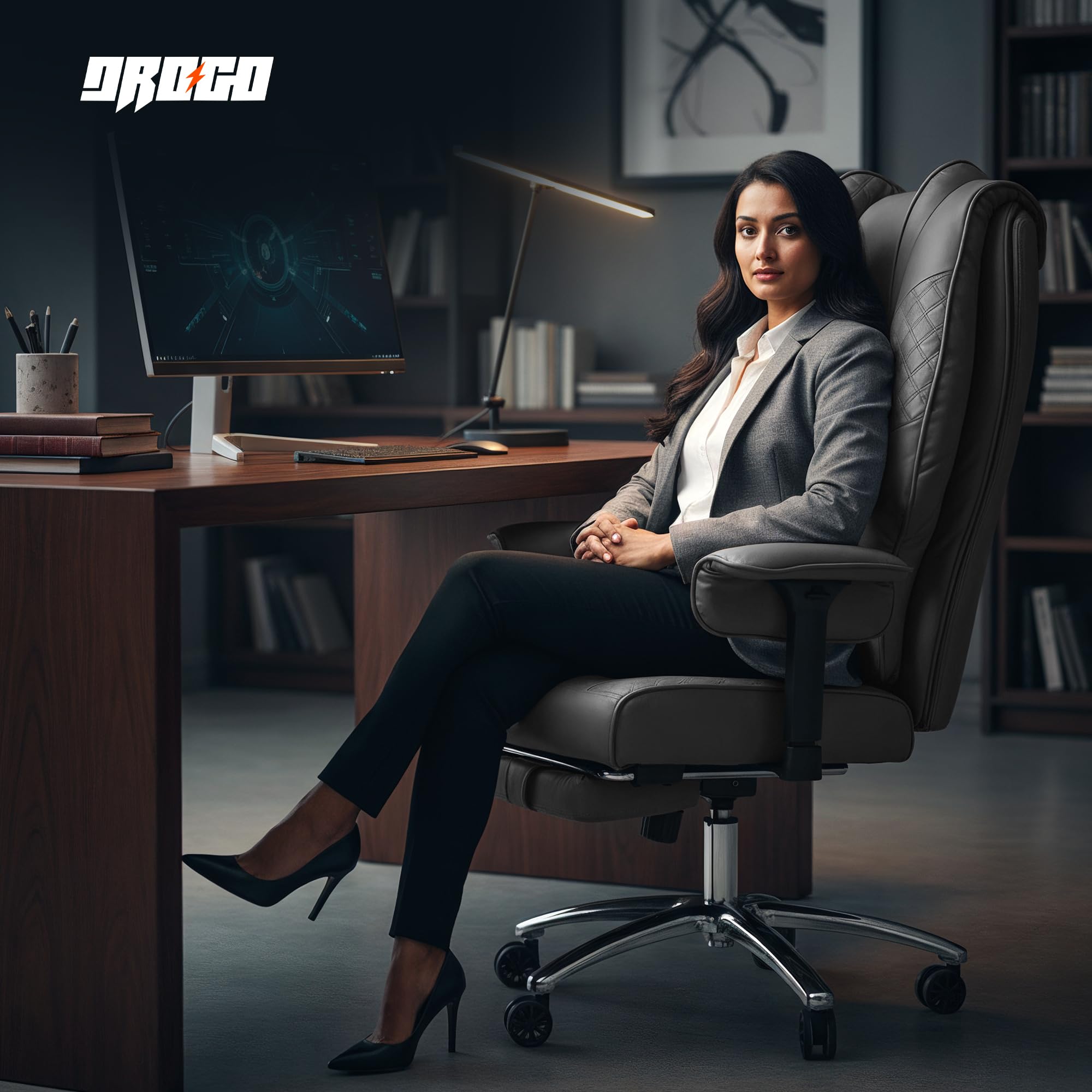 Drogo Monarch Pro Ergonomic Executive Chair for Work from Home