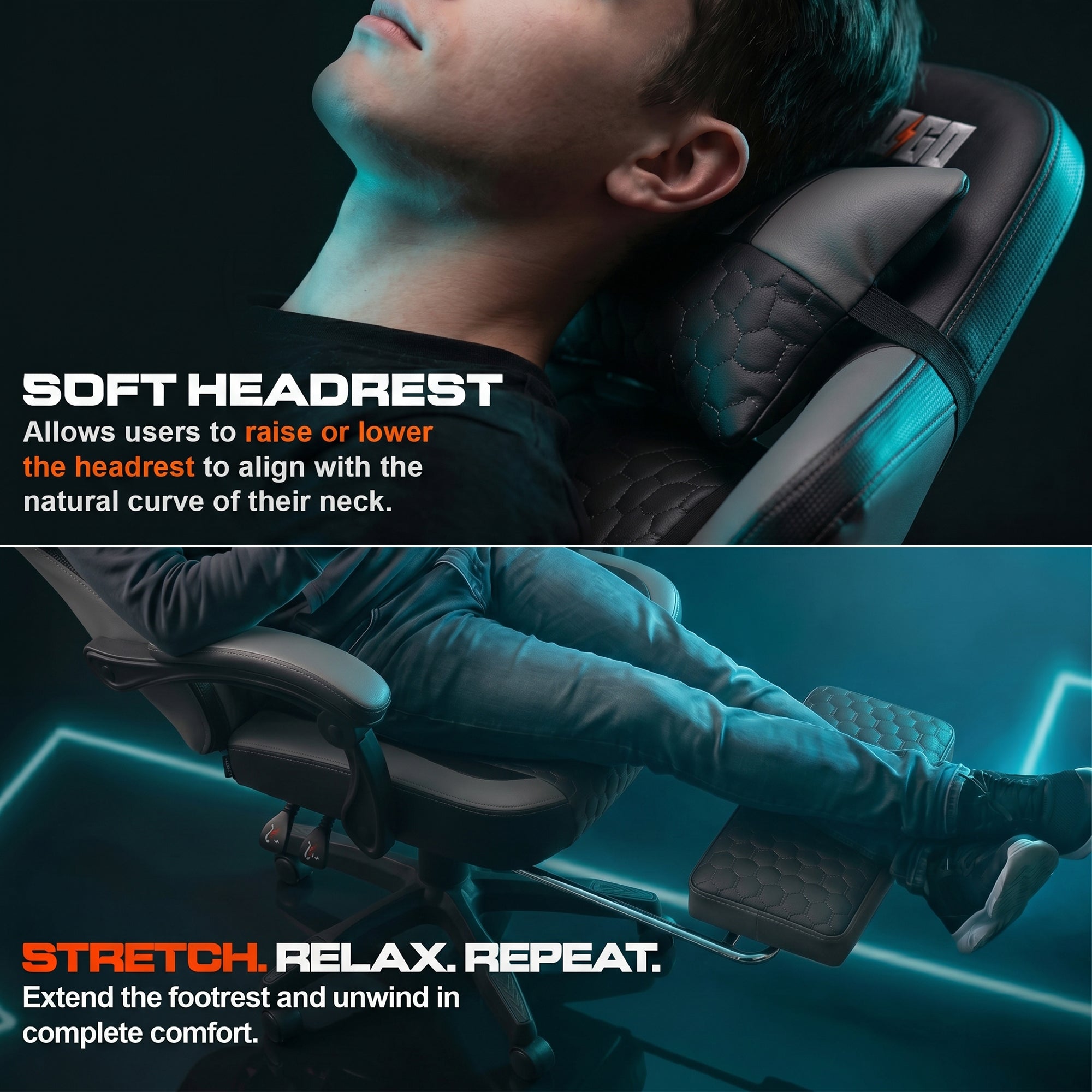 Drogo Pulse Ergonomic Gaming Chair High Back Office Computer Chair