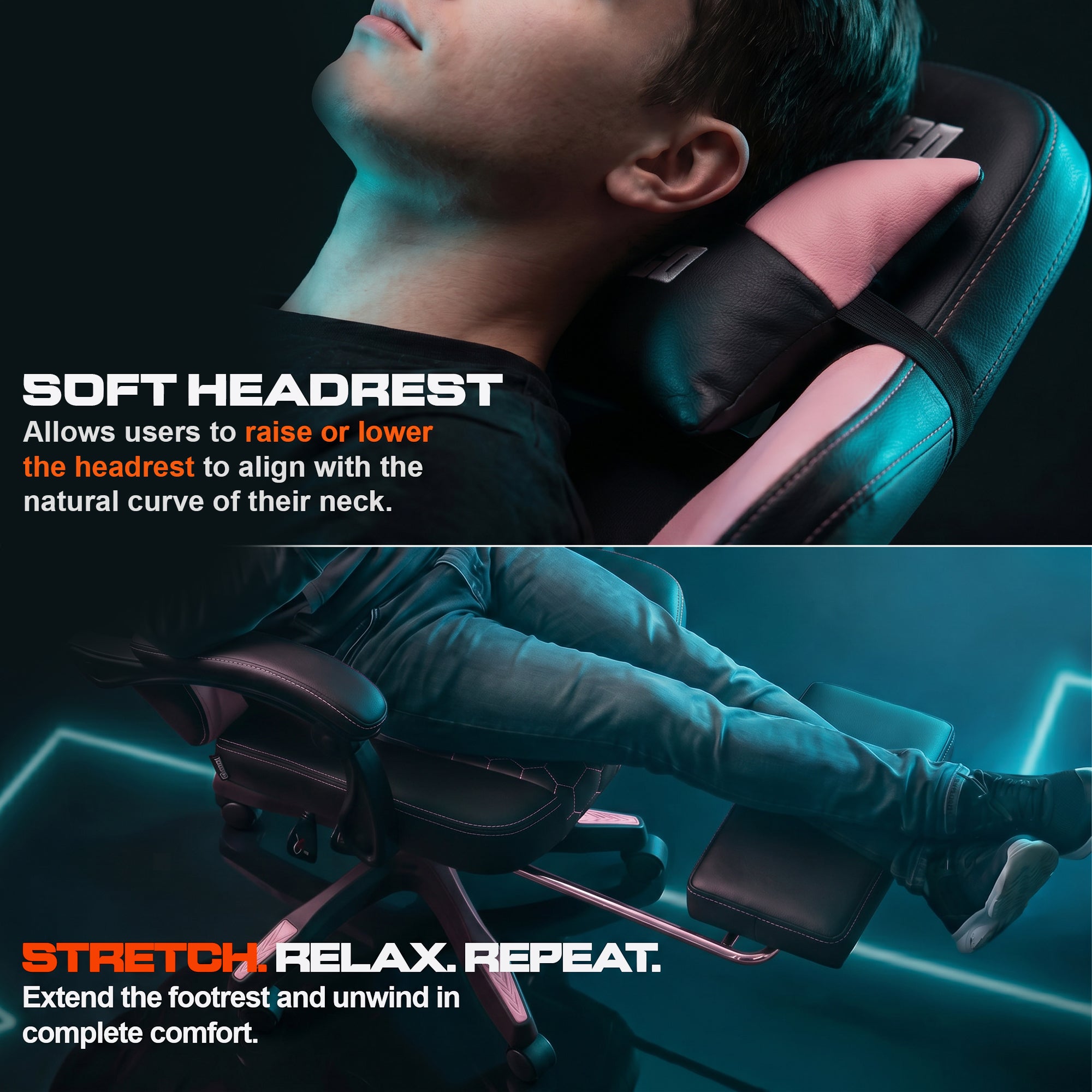 Drogo Pulse Ergonomic Gaming Chair High Back Office Computer Chair