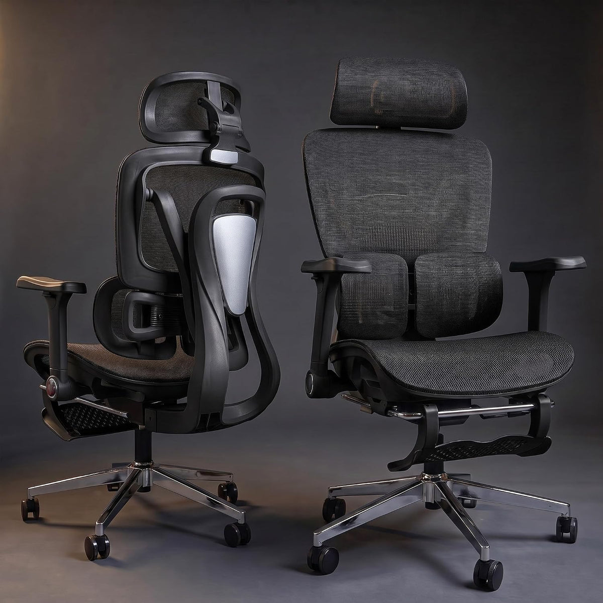 office chair with flip up armrests