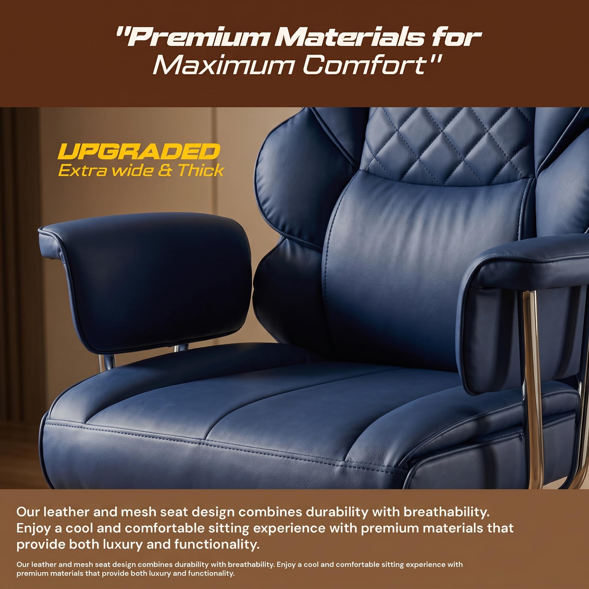Drogo Monarch X Executive Massage Office Chair with Heat Therapy