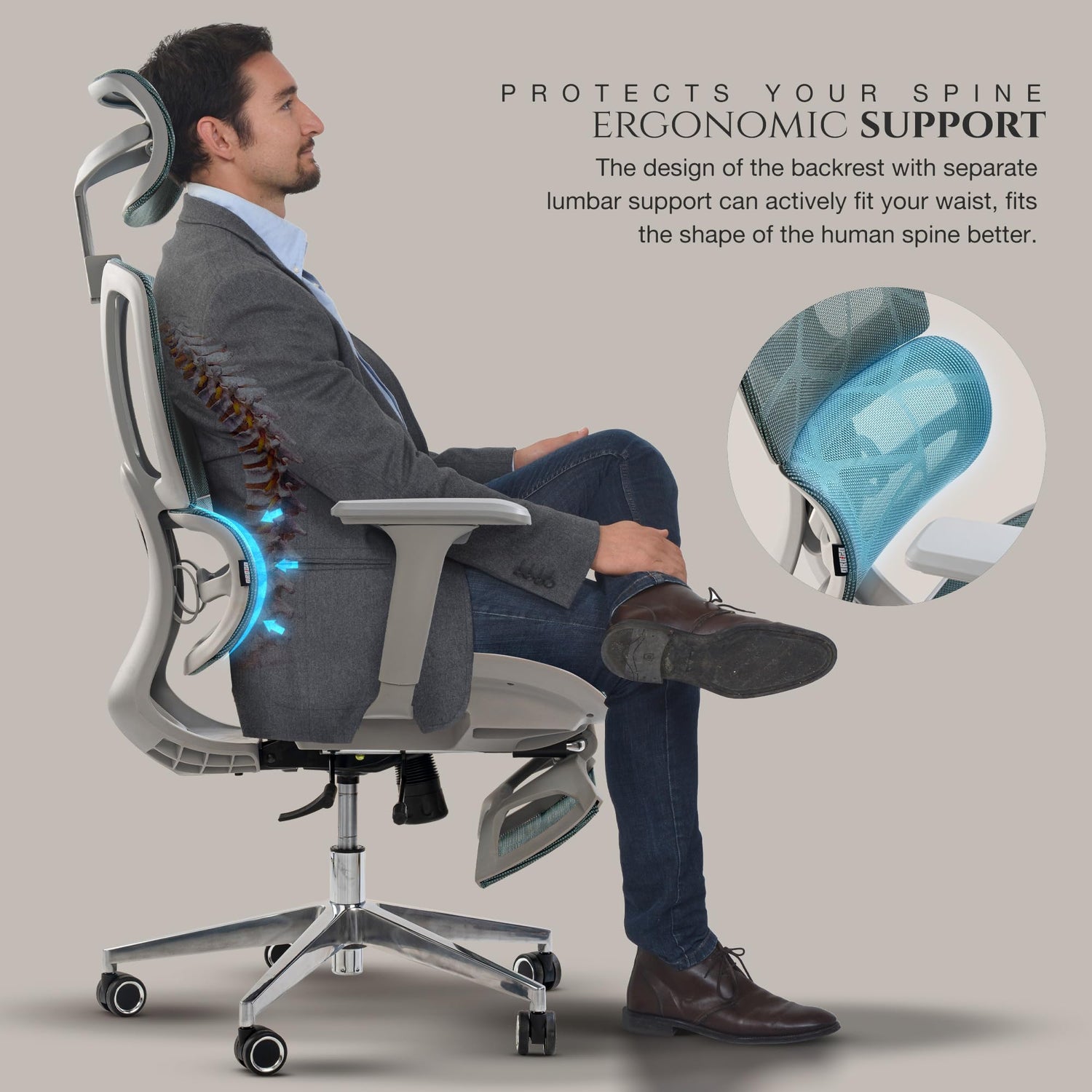 Drogo Premium Ergonomic Office Chair for office furniture