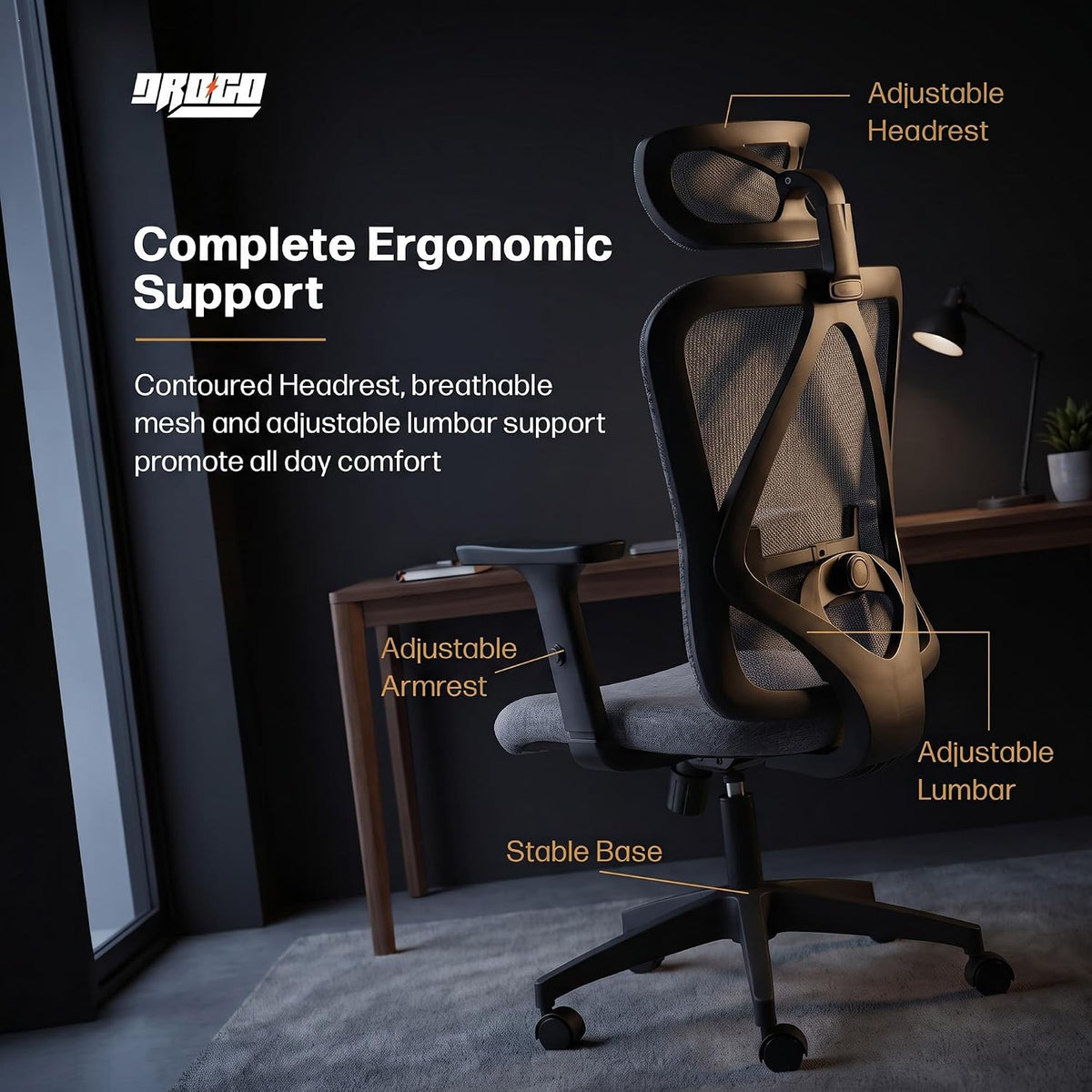Drogo Ergonaut Ergonomic Mesh Office Chair