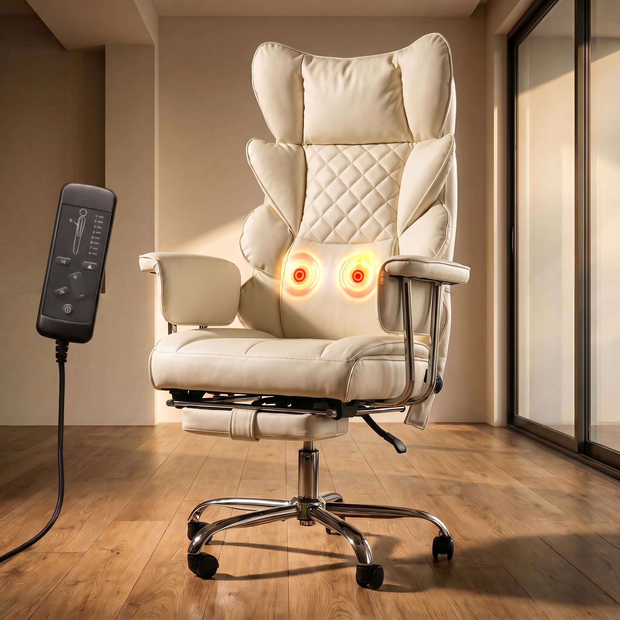 Drogo Monarch X Executive Massage Office Chair with Heat Therapy