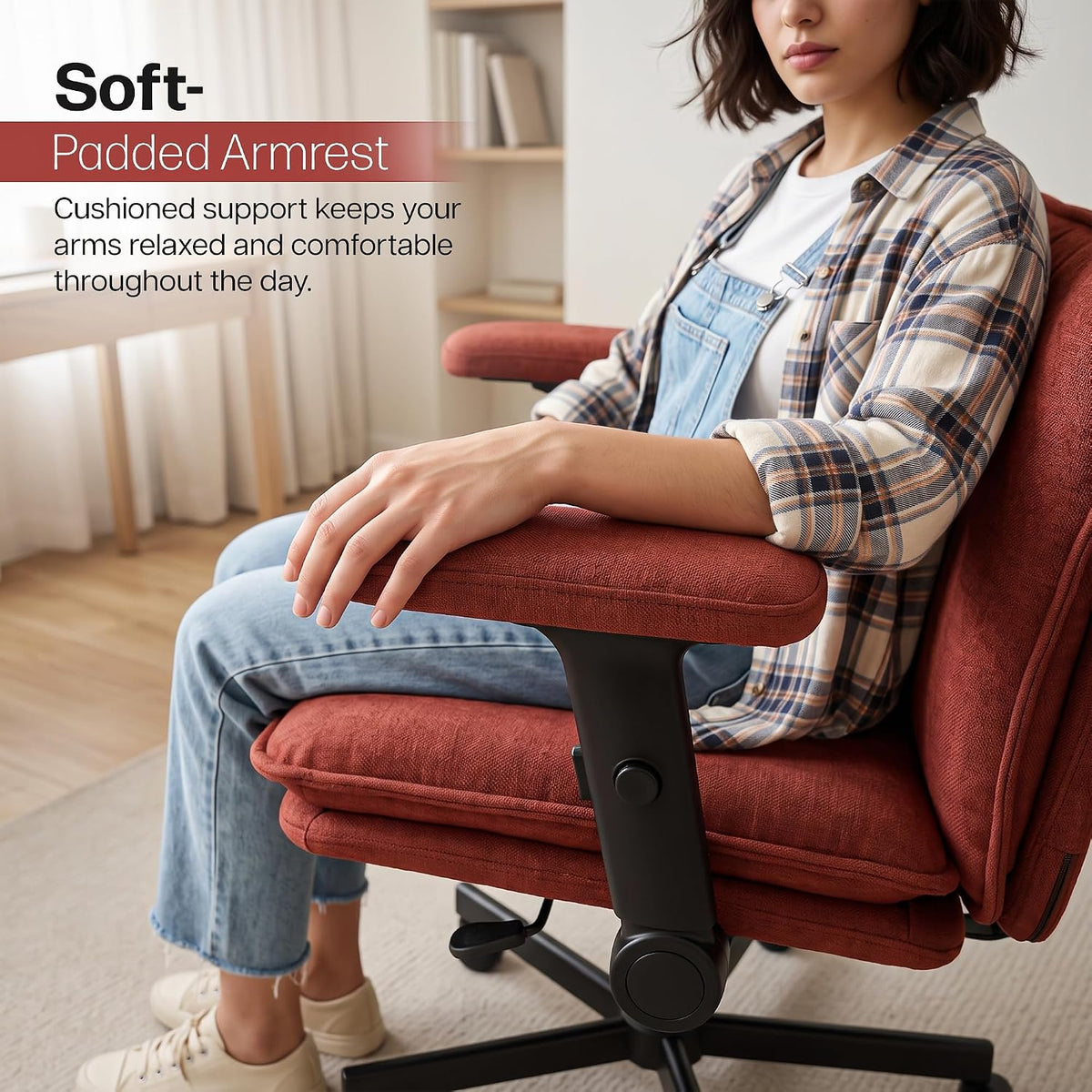 Ergonomic Cross legged Office Chair