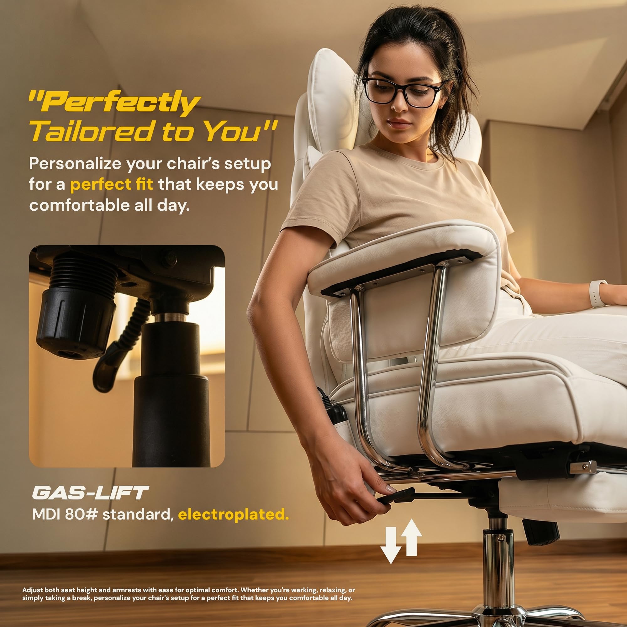 Drogo Monarch X Executive Massage Office Chair with Heat Therapy