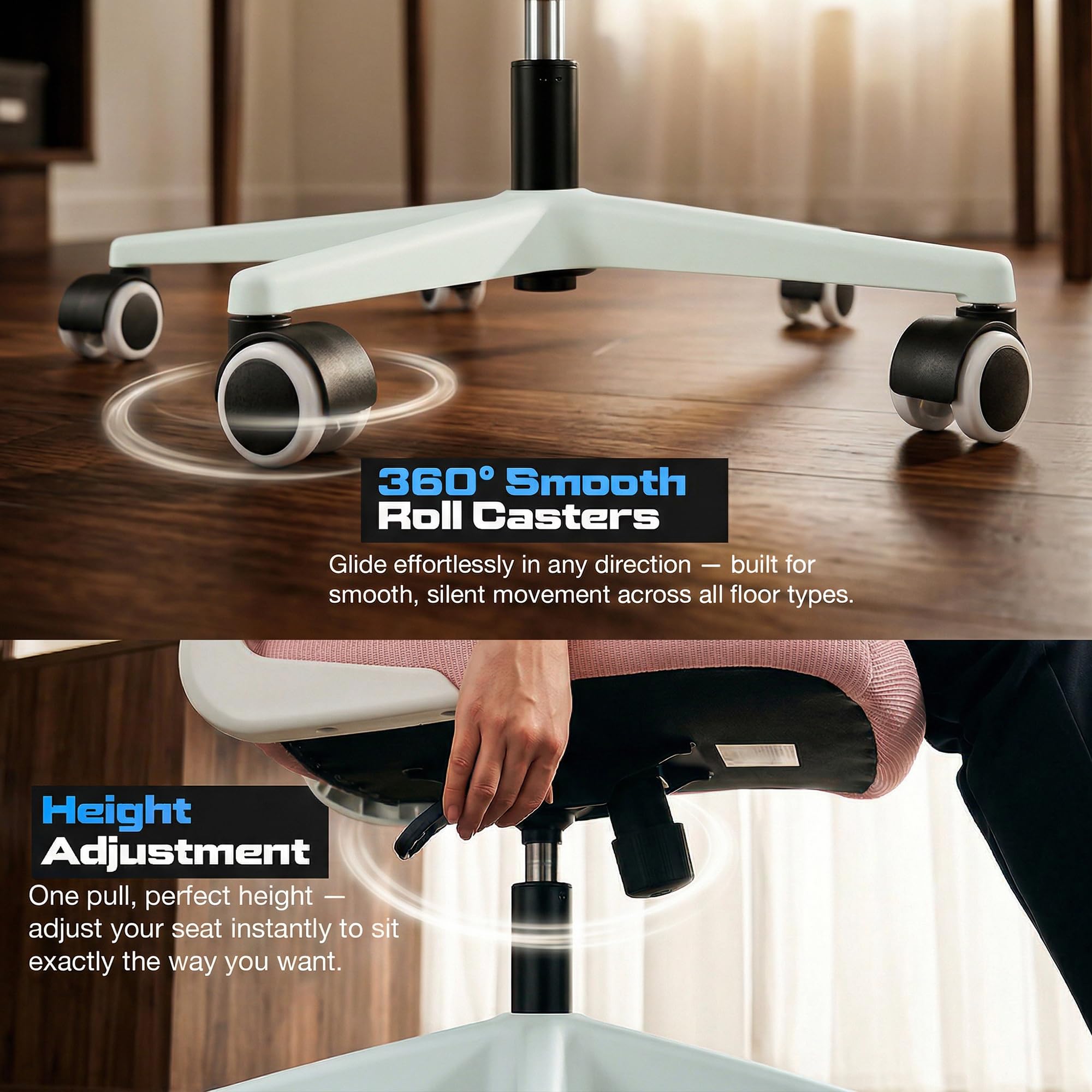 Drogo Marshal Lite Ergonomic Office Chair for Work from Home
