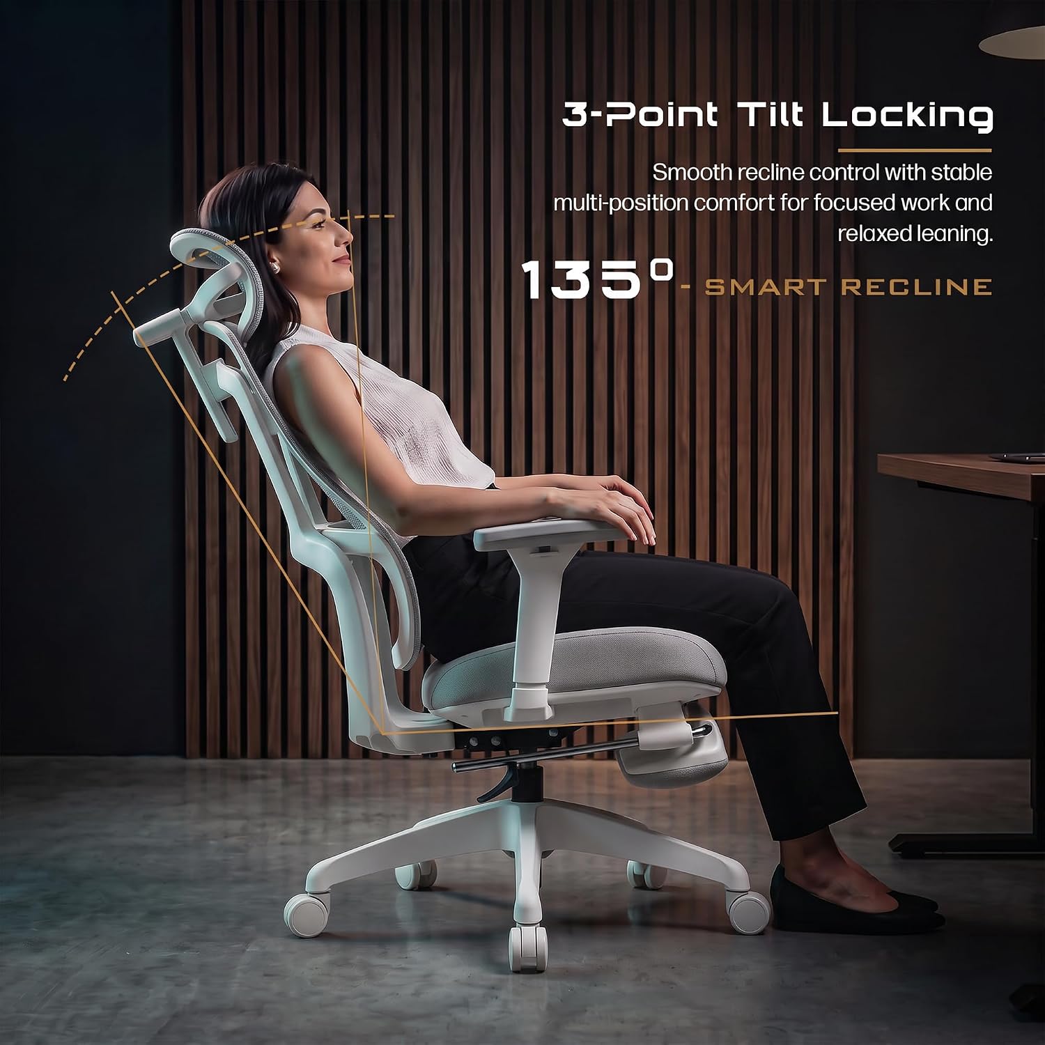 Ergonomic Mesh Office Chair for Work