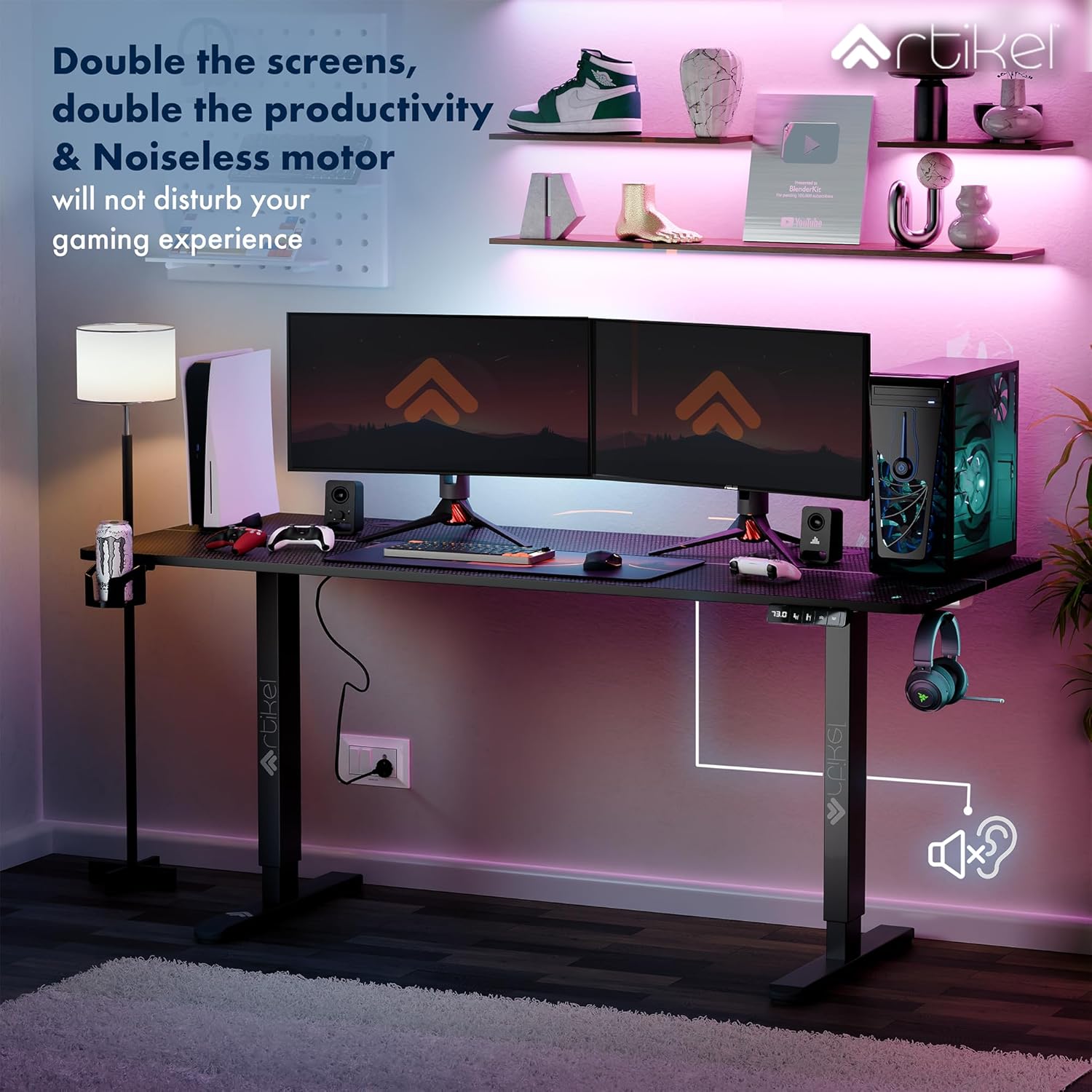 Drogo Eco Electric Height Adjustable Table for Office Work Drogo