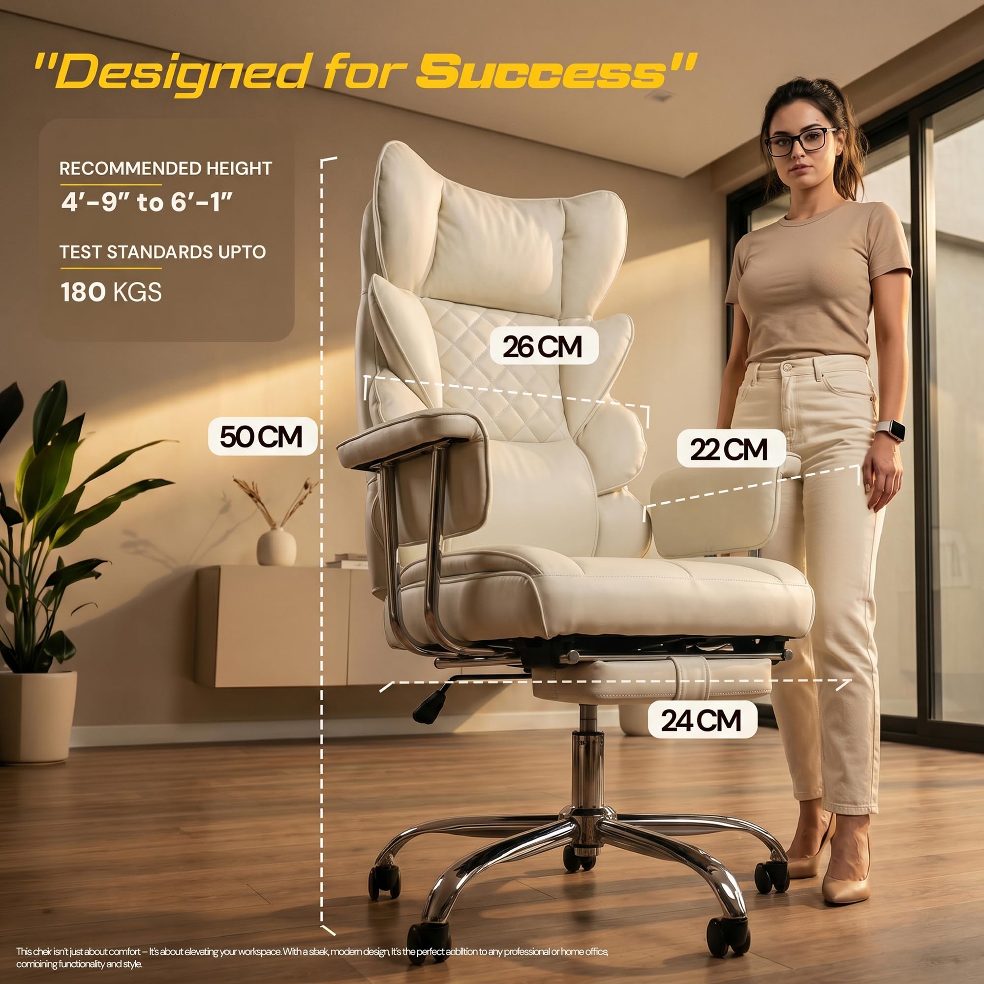 Drogo Monarch X Executive Massage Office Chair with Heat Therapy