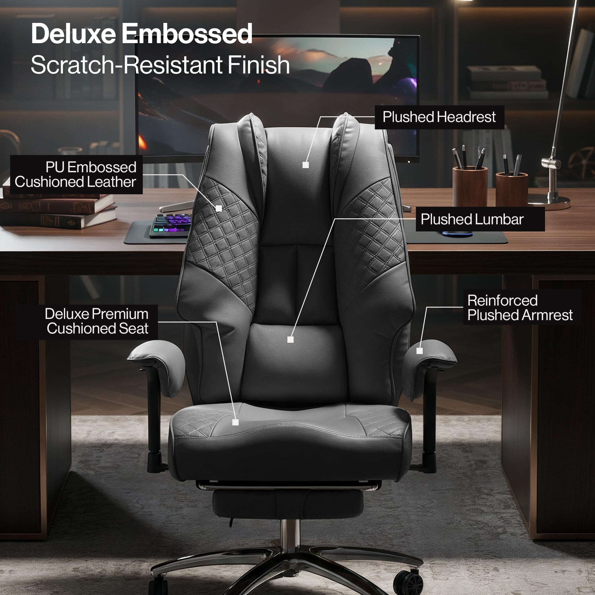 Drogo Monarch Pro Ergonomic Executive Chair for Work from Home