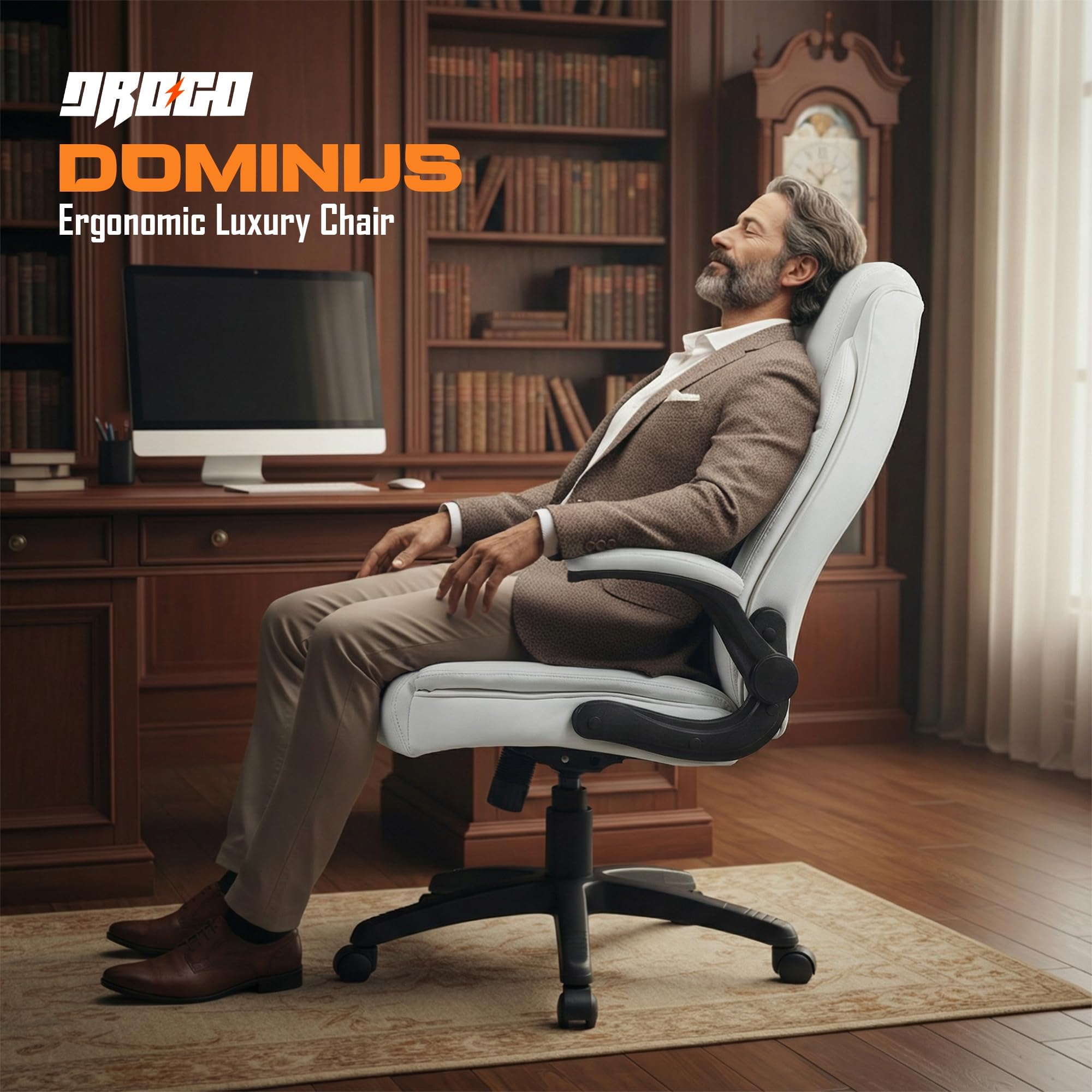 Drogo Dominus Ergonomic Leather Office Chair