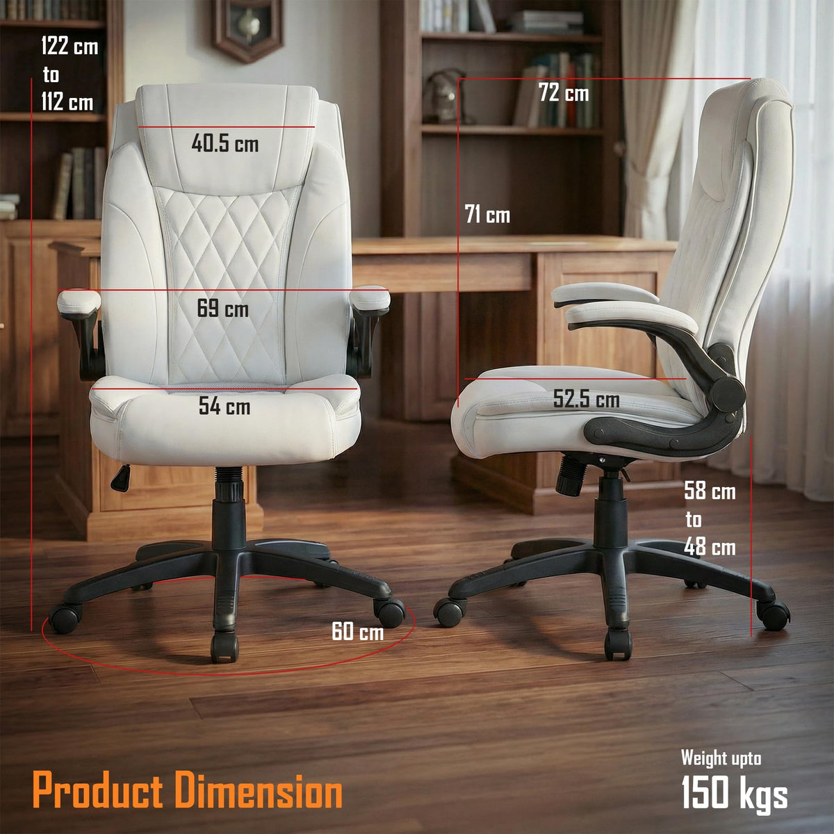 Drogo Dominus Ergonomic Leather Office Chair