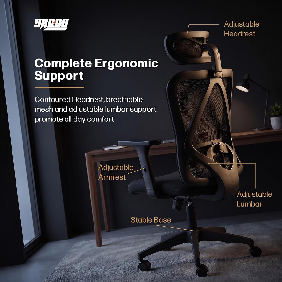 Drogo Ergonaut Ergonomic Mesh Office Chair