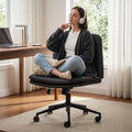 Zen Cross Legged Chair for Work from Home (Beige)